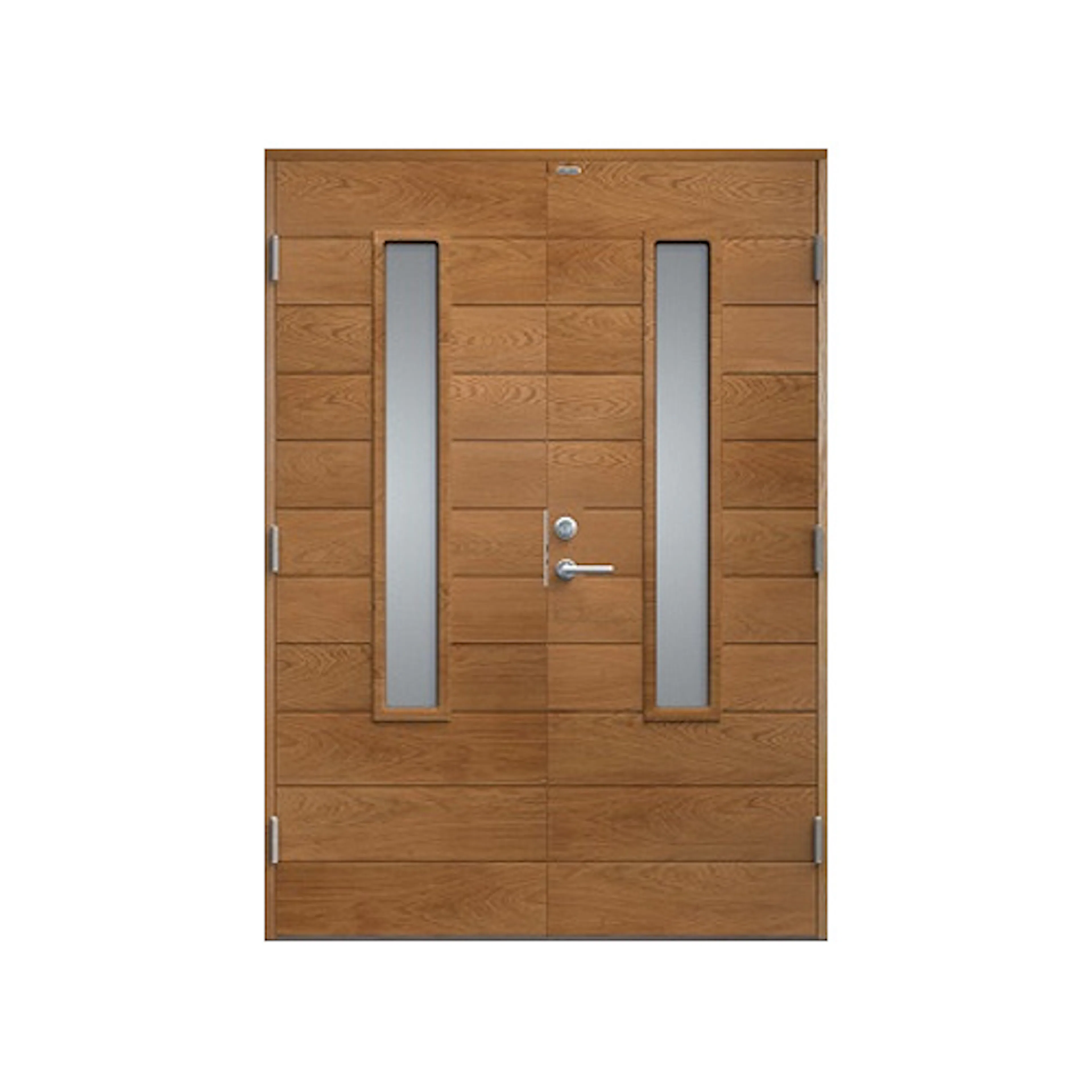 Parytterdörr Diplomat Clara Klarglas Träfanér