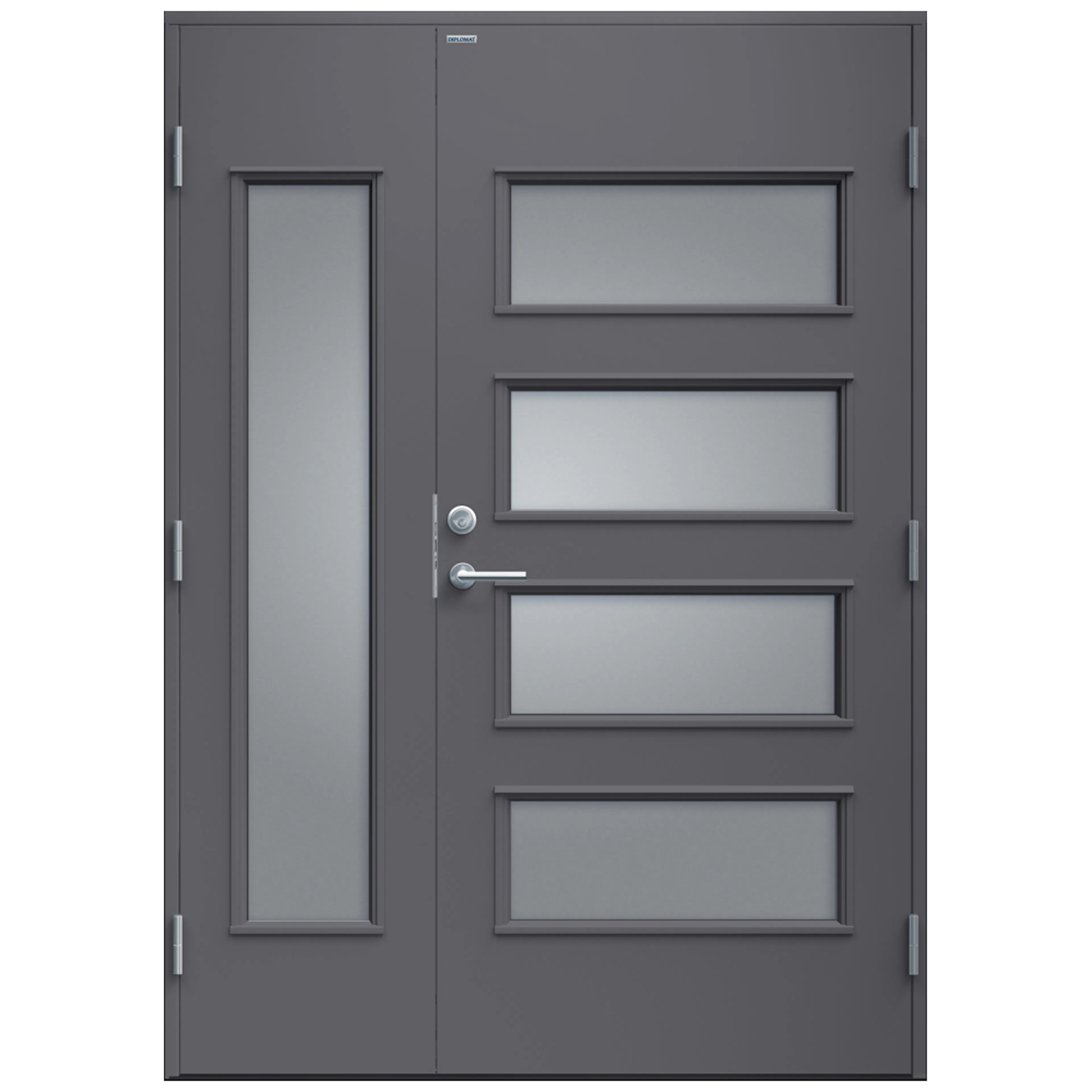 Parytterdörr Diplomat Ebba Klarglas