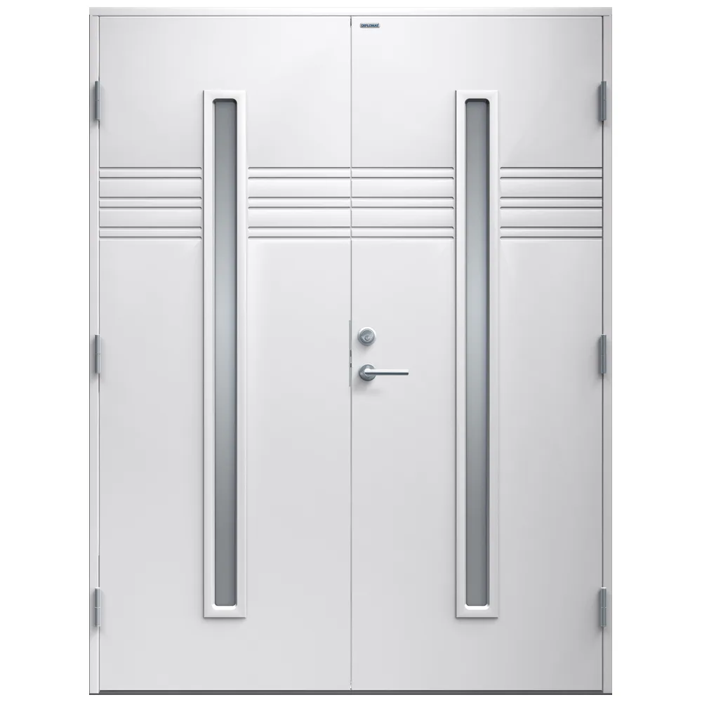 Parytterdörr Diplomat Felicia Klarglas