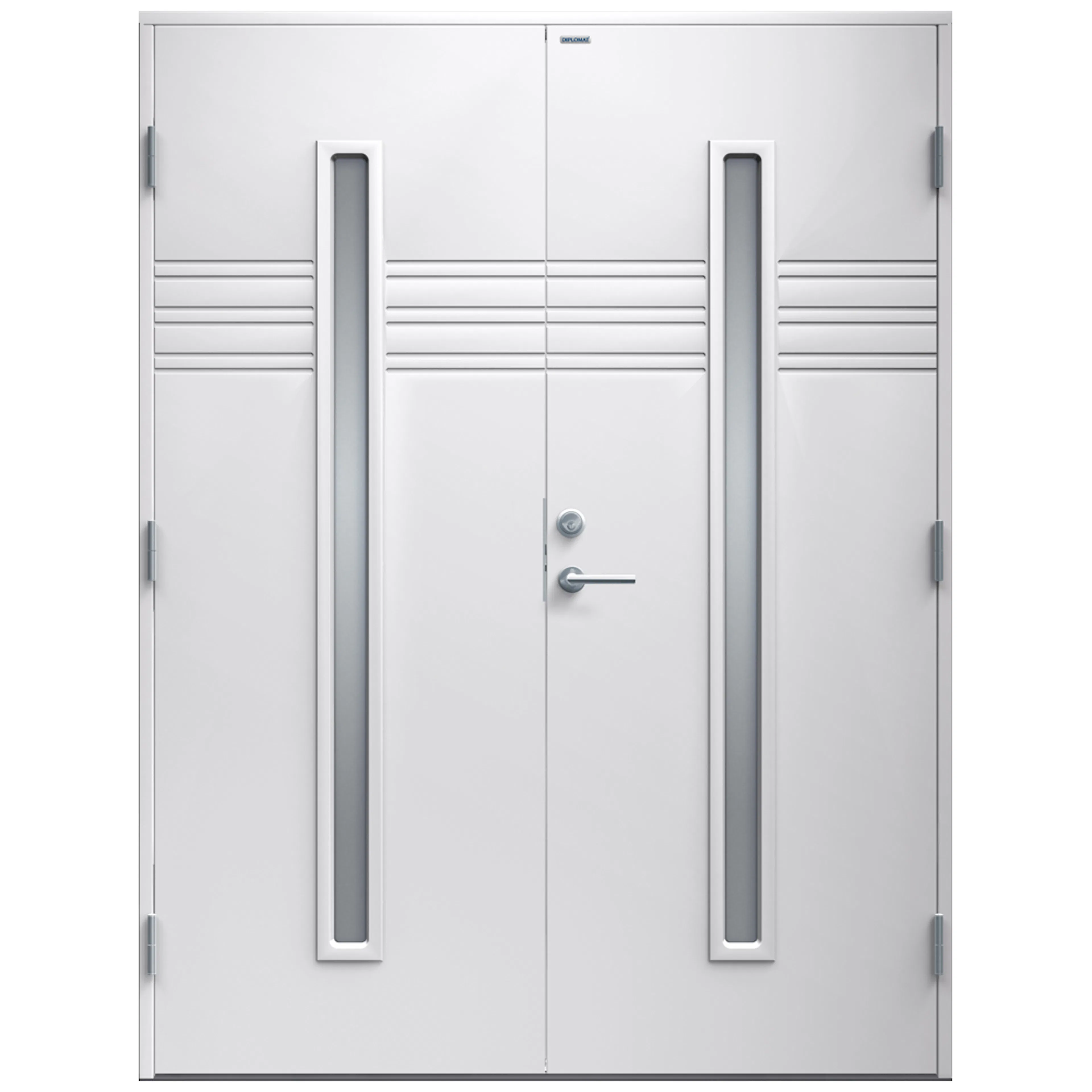 Parytterdörr Diplomat Felicia Klarglas