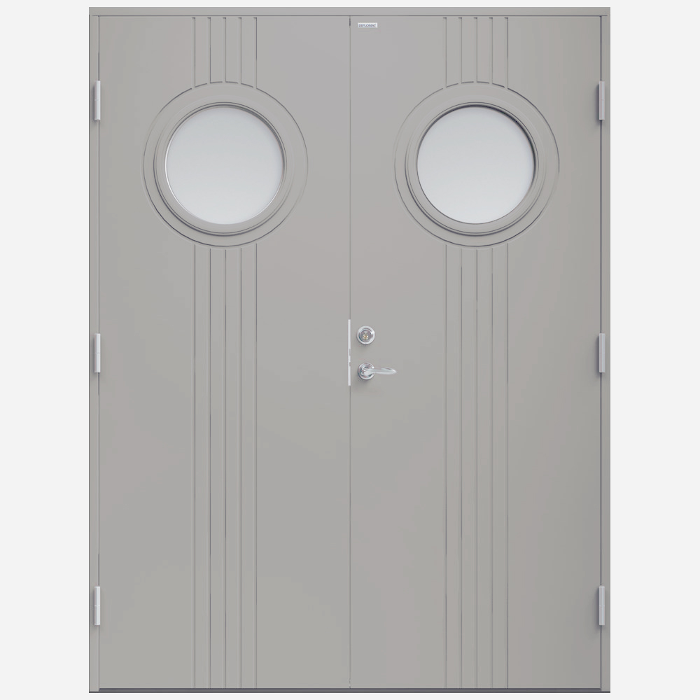 Parytterdörr Diplomat Gullan Klarglas