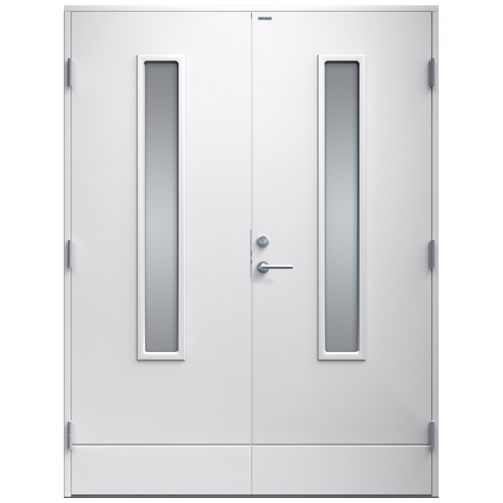 Parytterdörr Diplomat Laila Klarglas