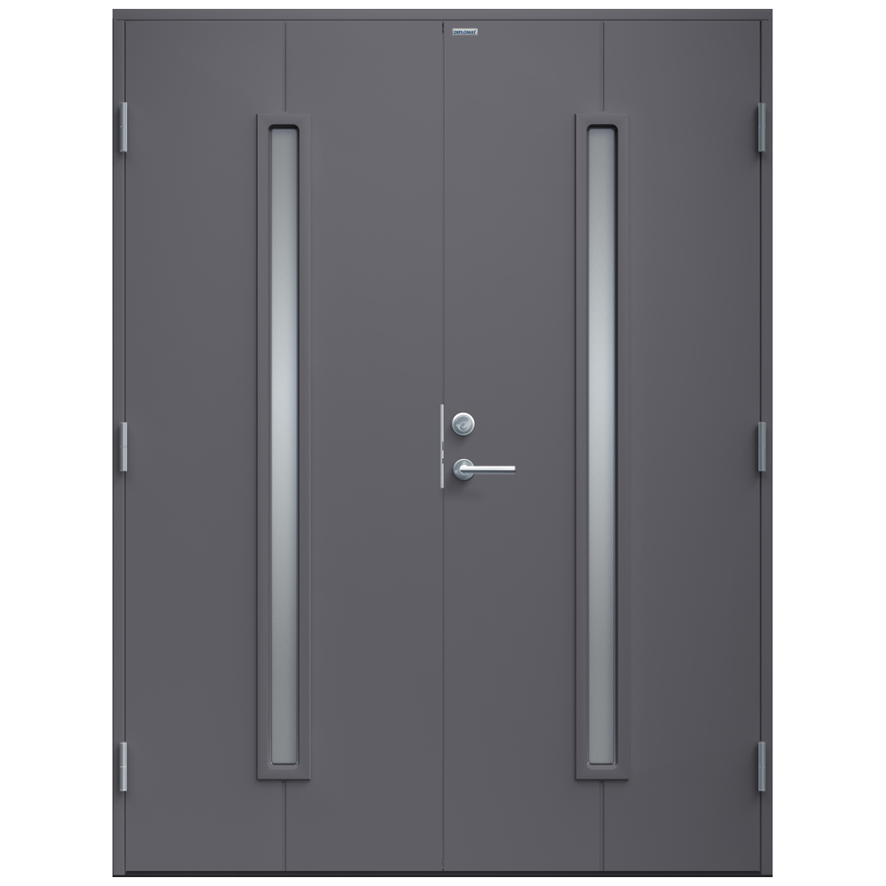 Parytterdörr Diplomat Maj Klarglas