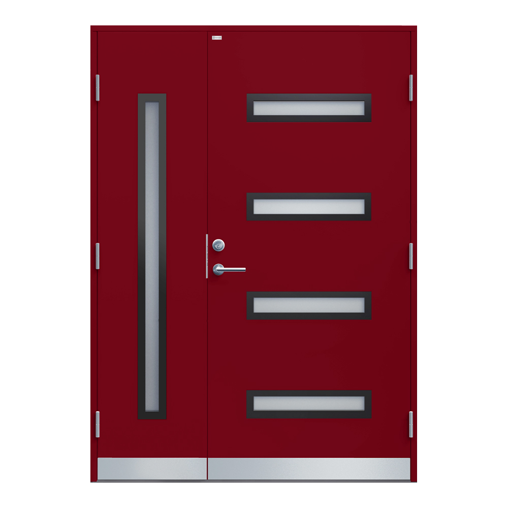 Parytterdörr Diplomat Minnah Steppat Glas