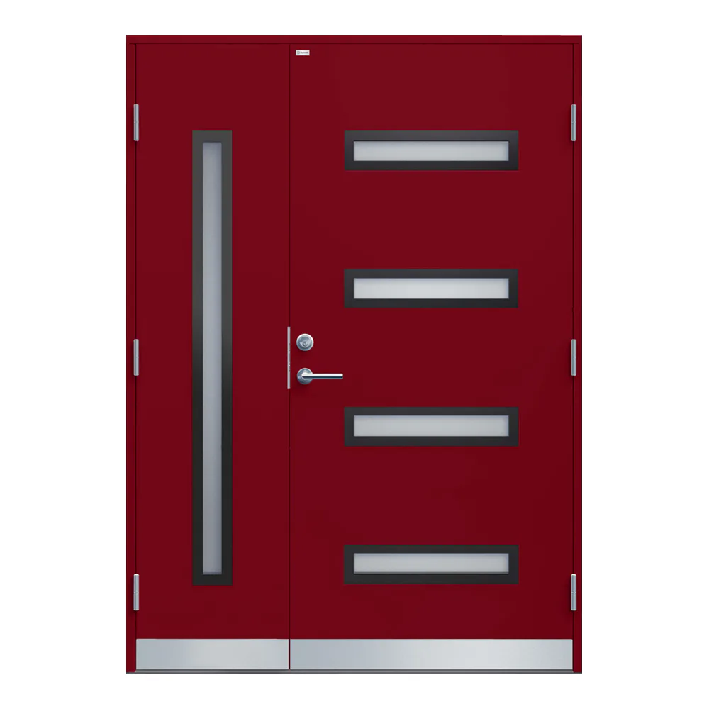 Parytterdörr Diplomat Minnah Steppat Glas