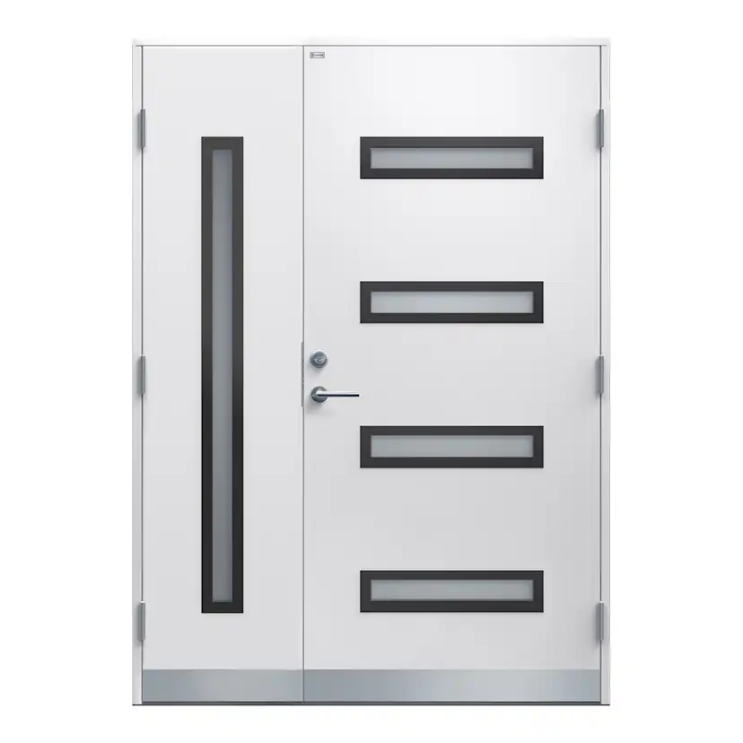 Parytterdörr Diplomat Minnah Steppat Glas