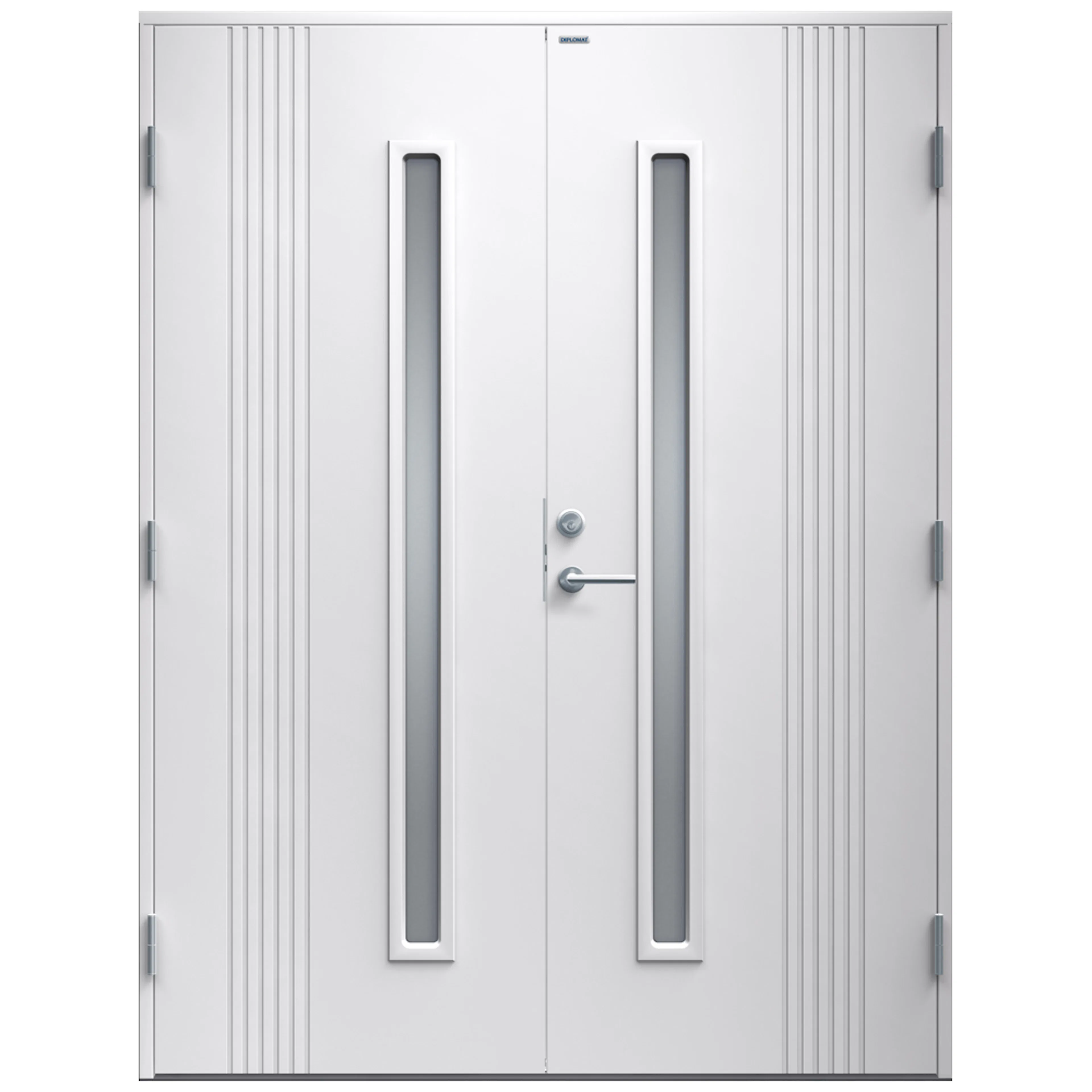 Parytterdörr Diplomat Nathalie Klarglas