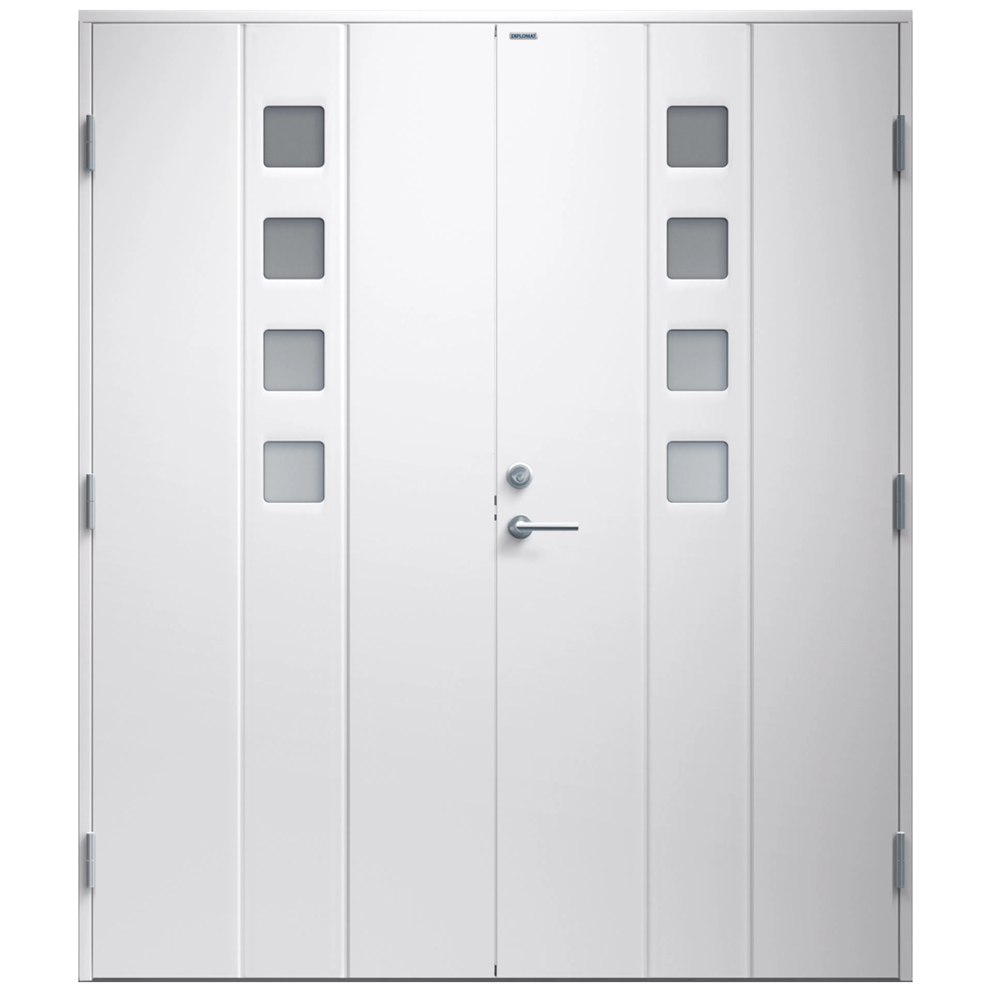 Parytterdörr Diplomat Sandra Klarglas