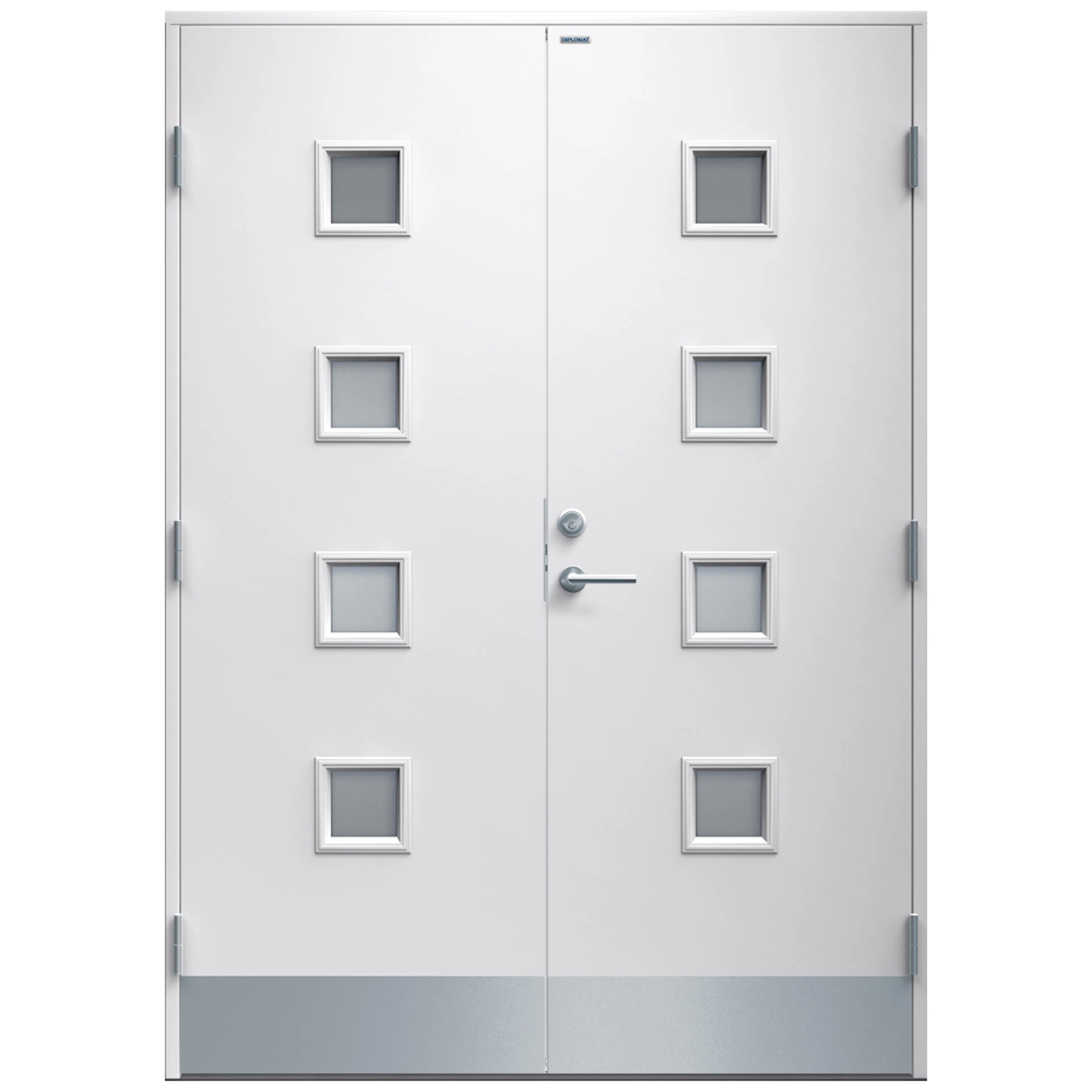 Parytterdörr Diplomat Tanja Klarglas