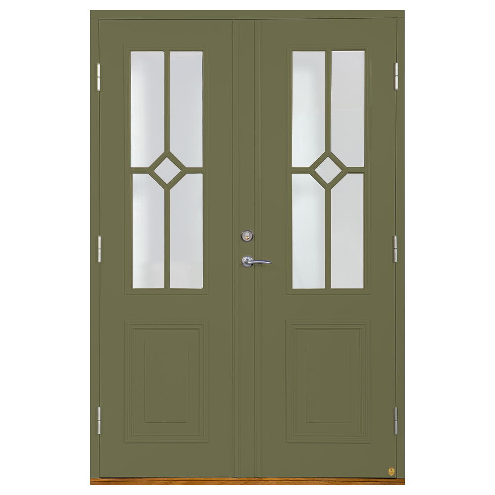 Parytterdörr Leksandsdörren Brenäs Klarglas Eco74