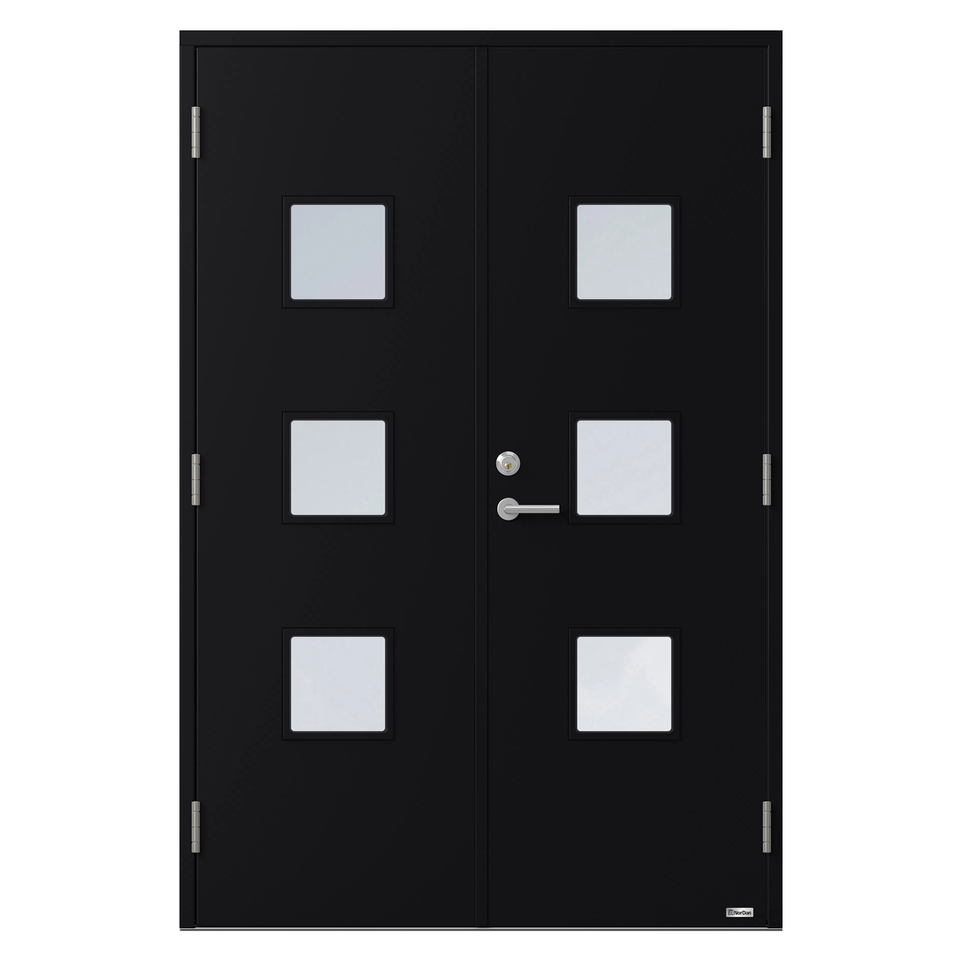 Parytterdörr NorDan Bor Kvadraten 839PG3