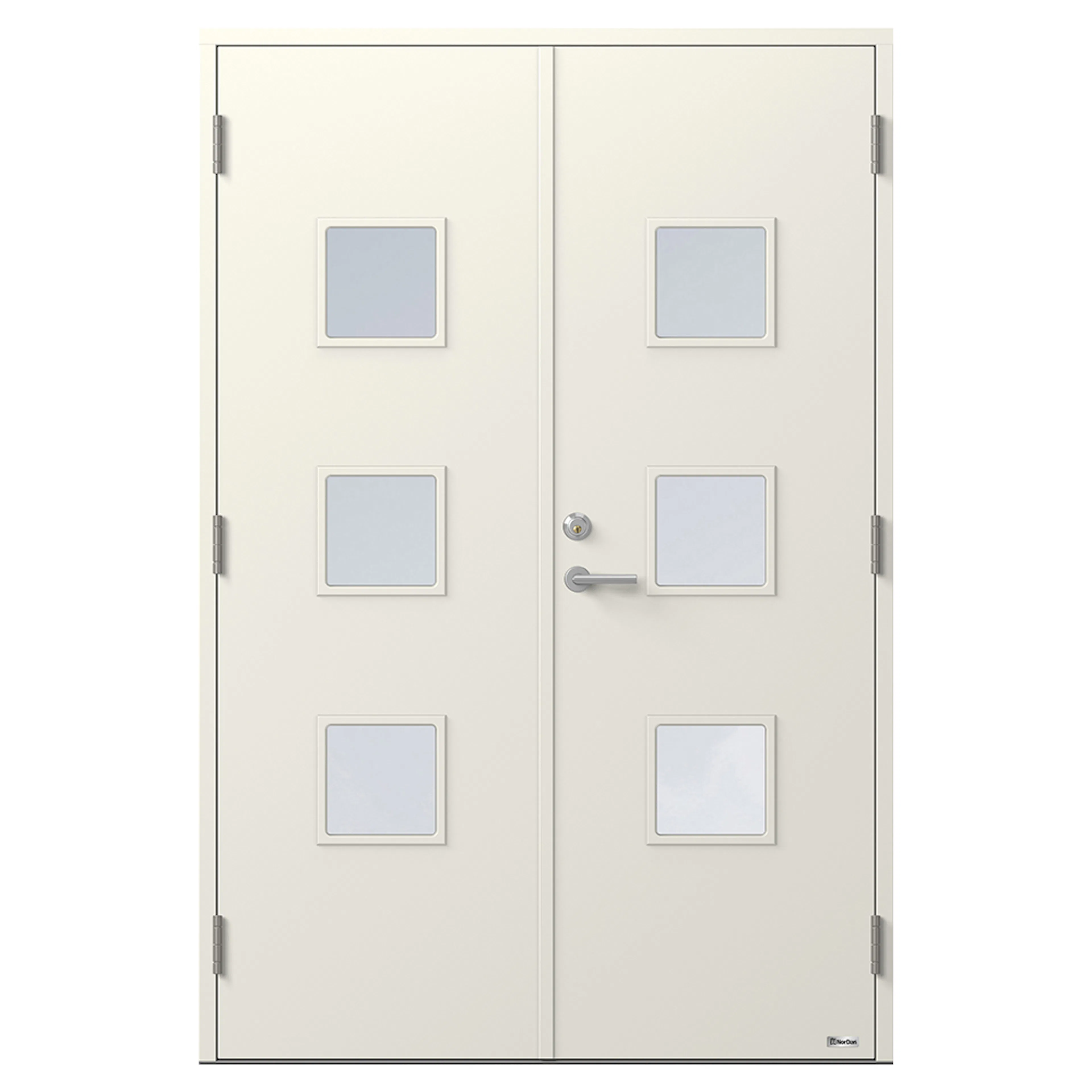 Parytterdörr NorDan Bor Kvadraten 839PG3