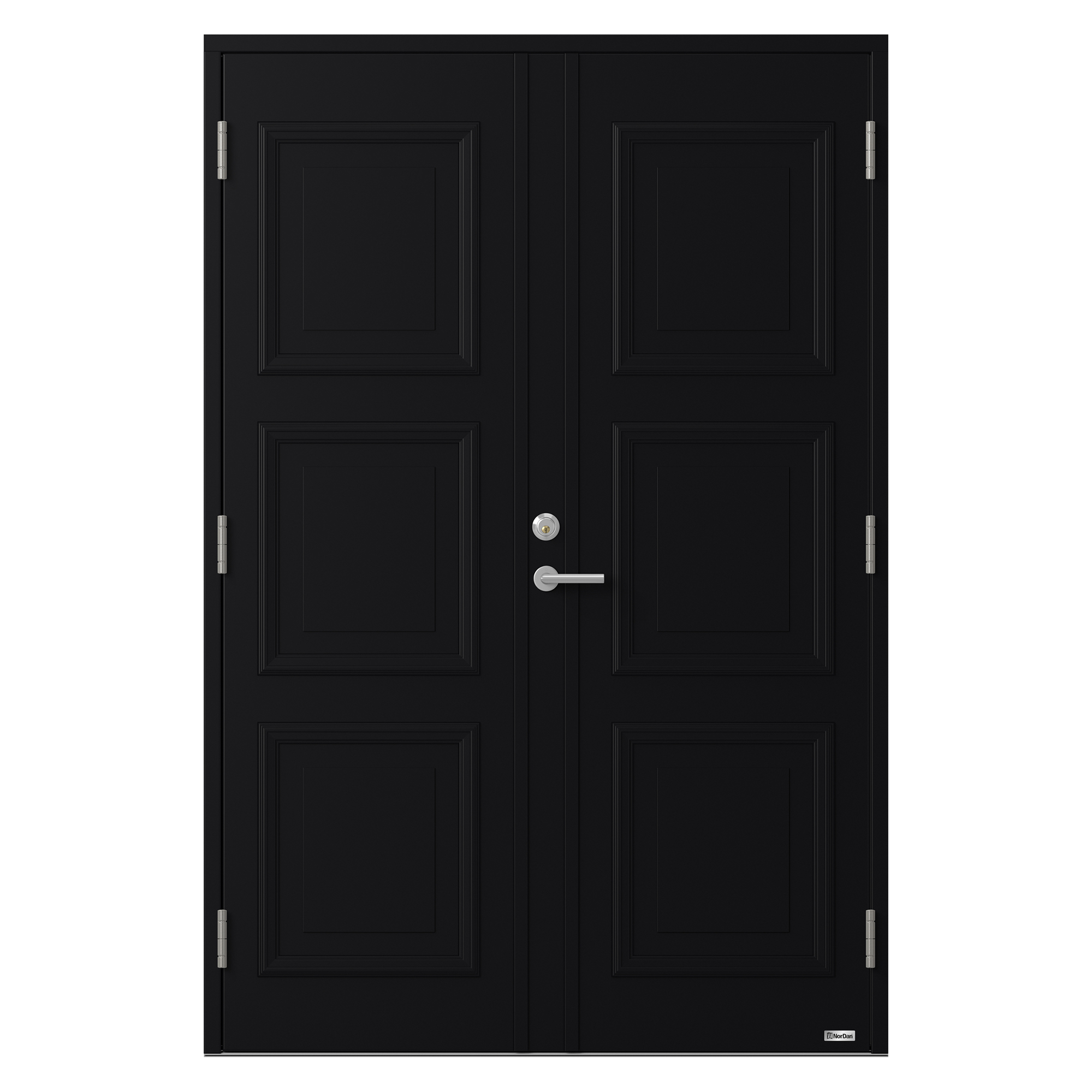 Parytterdörr NorDan Bor Solen 833P