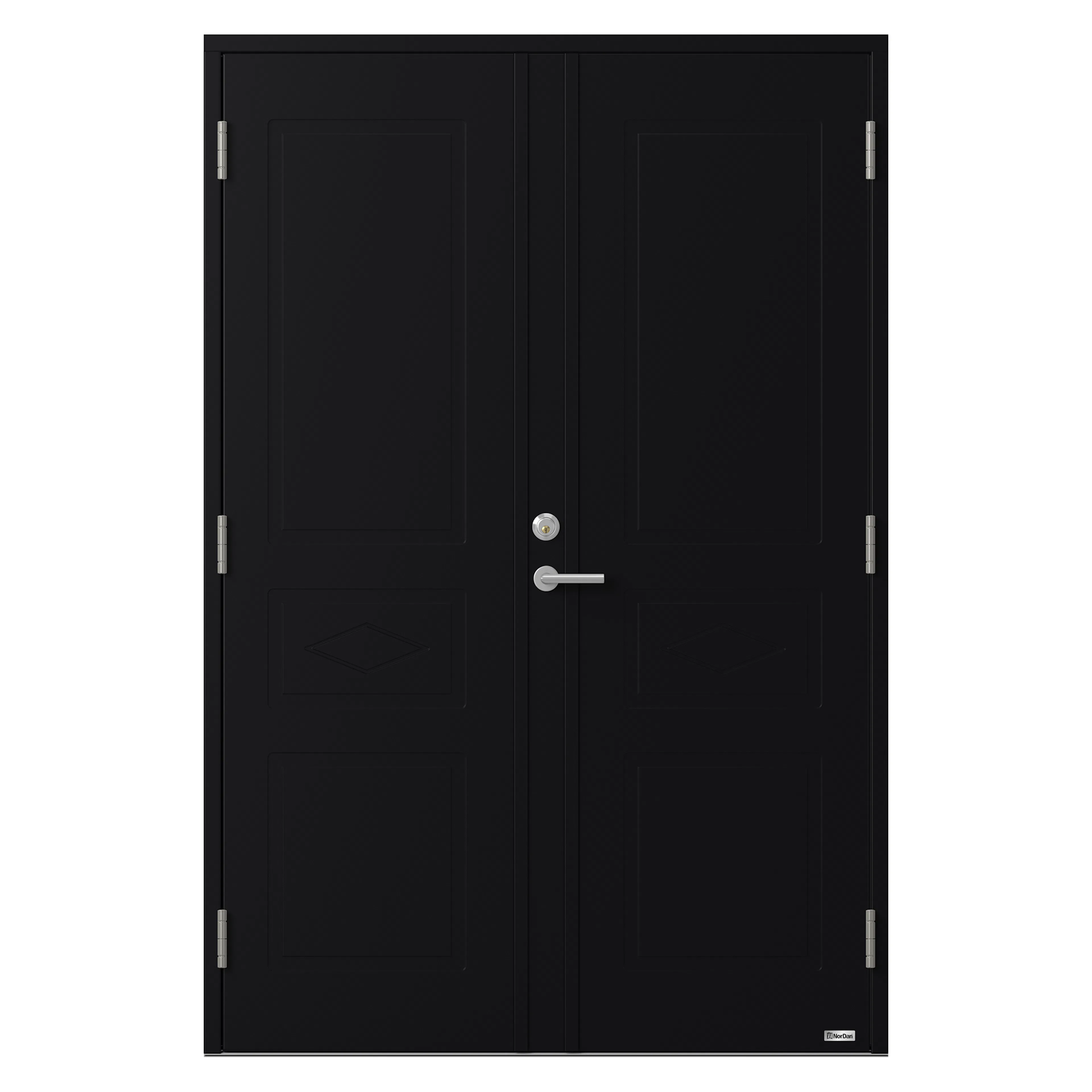 Parytterdörr NorDan Bor Tvillingarna 992P