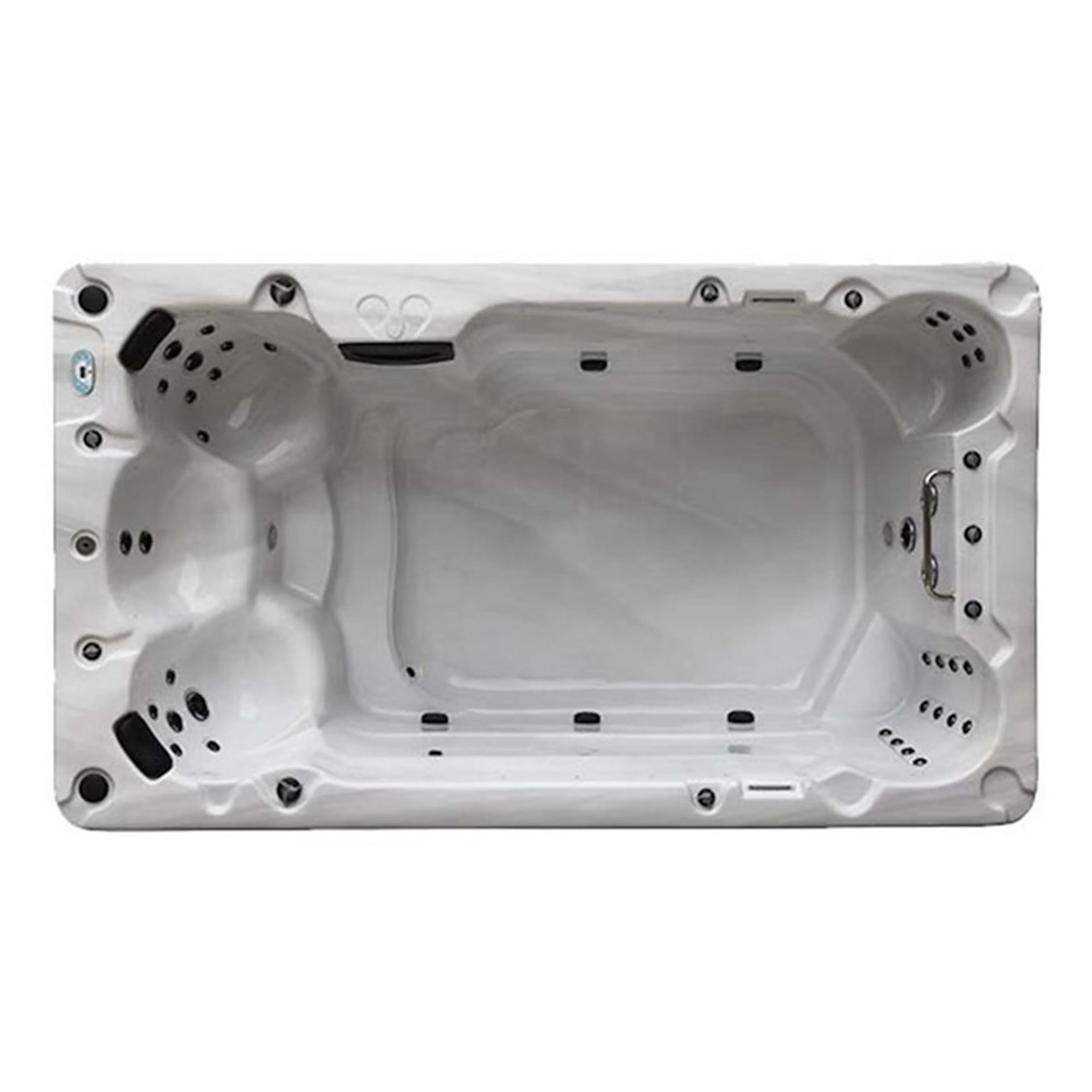 Swimspa DenForm 4M Spabad med LED-Lampor för 5 Personer