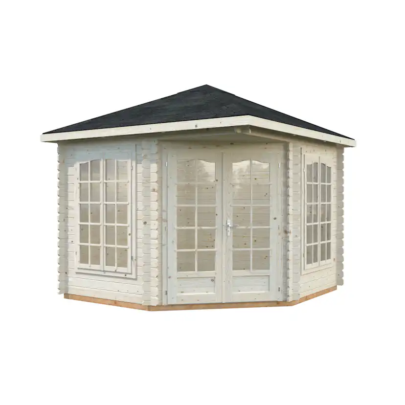 Lusthus Palmako Melanie Väggtjocklek 28 mm, 7,8 m2