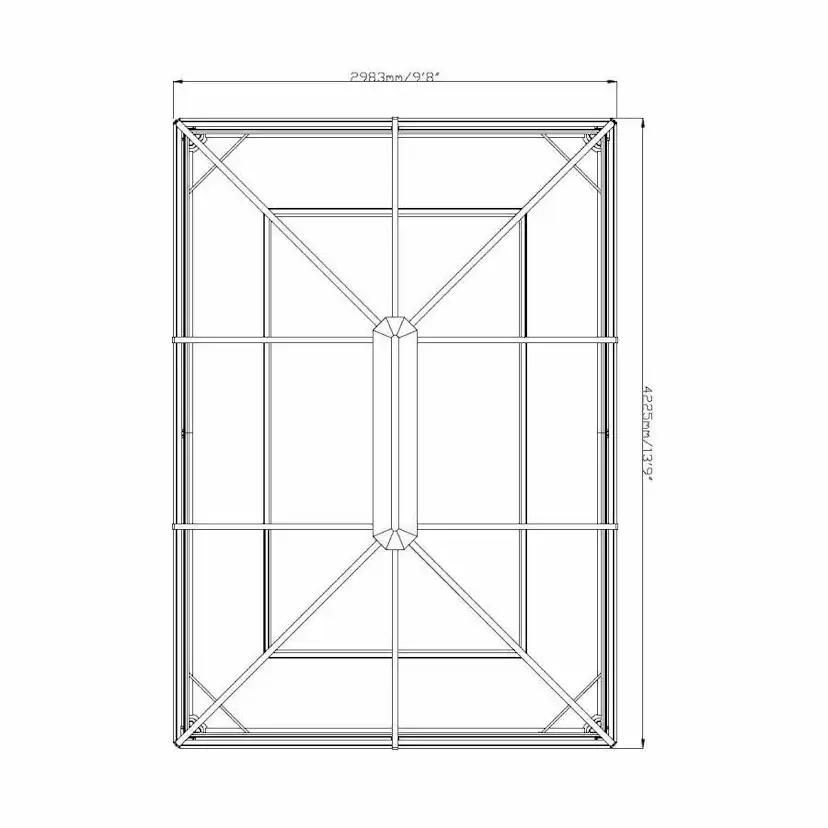 Pergola gop Verona 13 m2