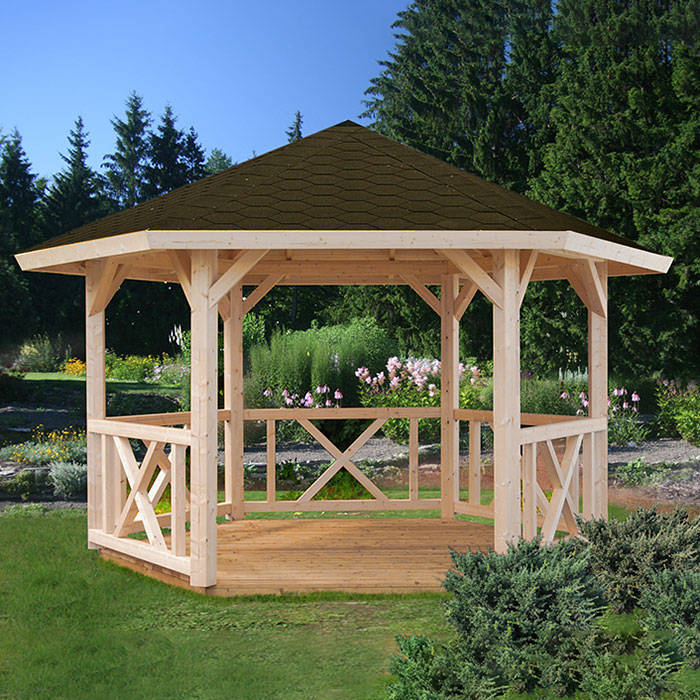 Paviljong Palmako Betty 9,9 m2