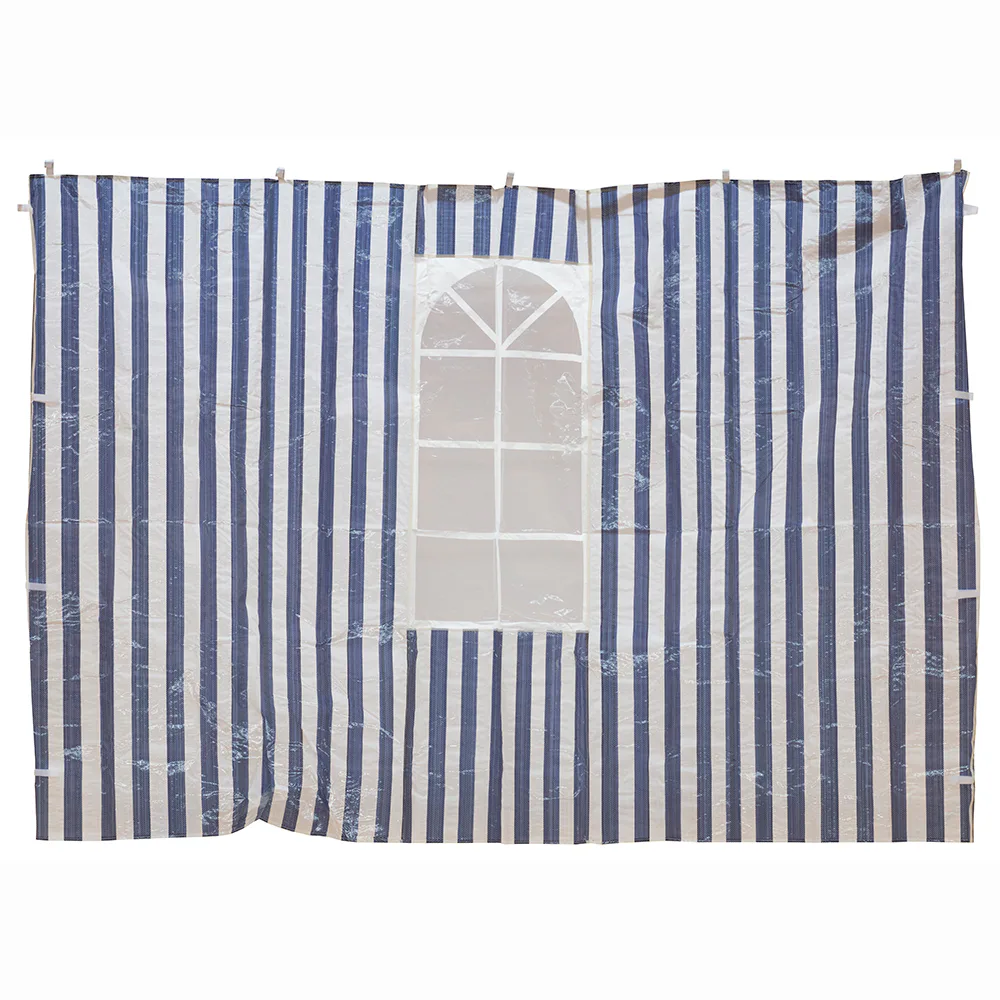 Paviljongväggar Hillerstorp 195x289 cm Blå/vit