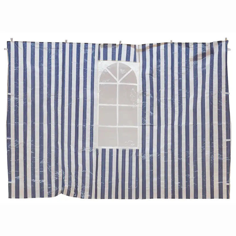 Paviljongväggar Hillerstorp 195x289 cm Blå/vit