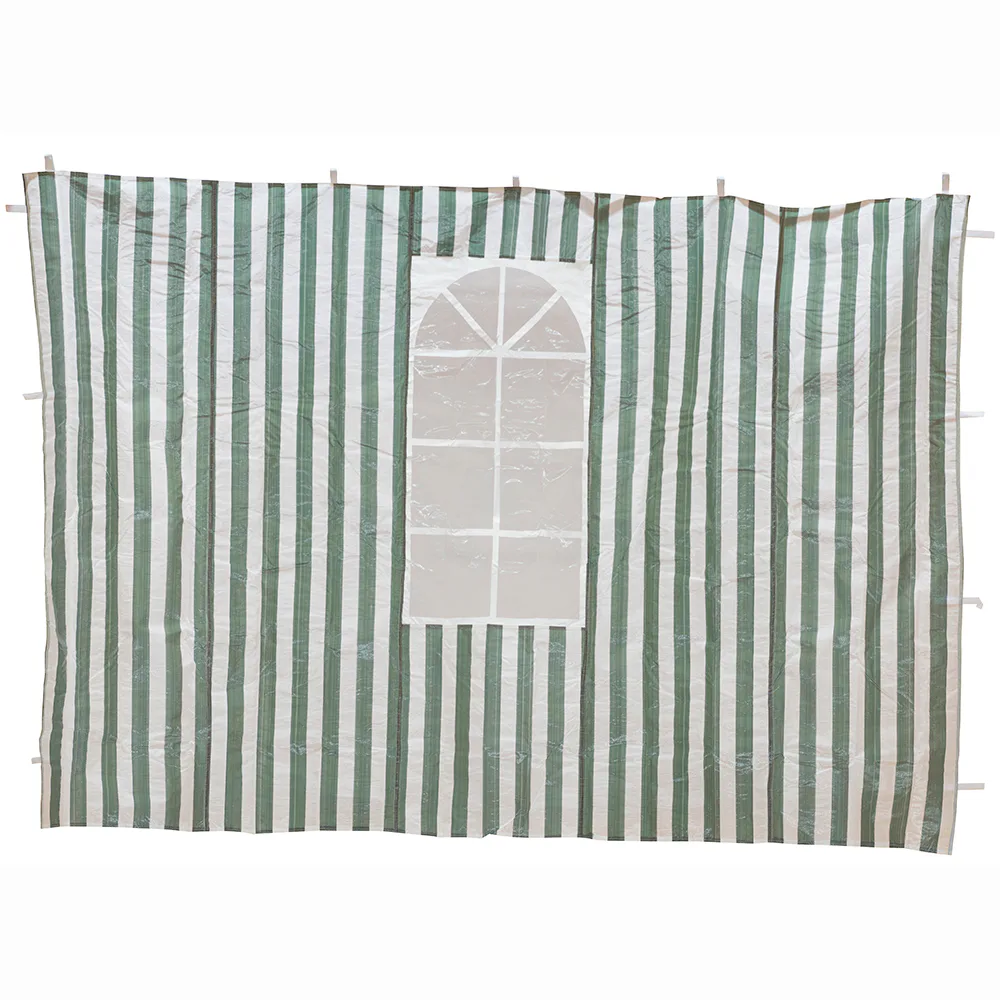 Paviljongväggar Hillerstorp 195x293 cm Grön/Vit