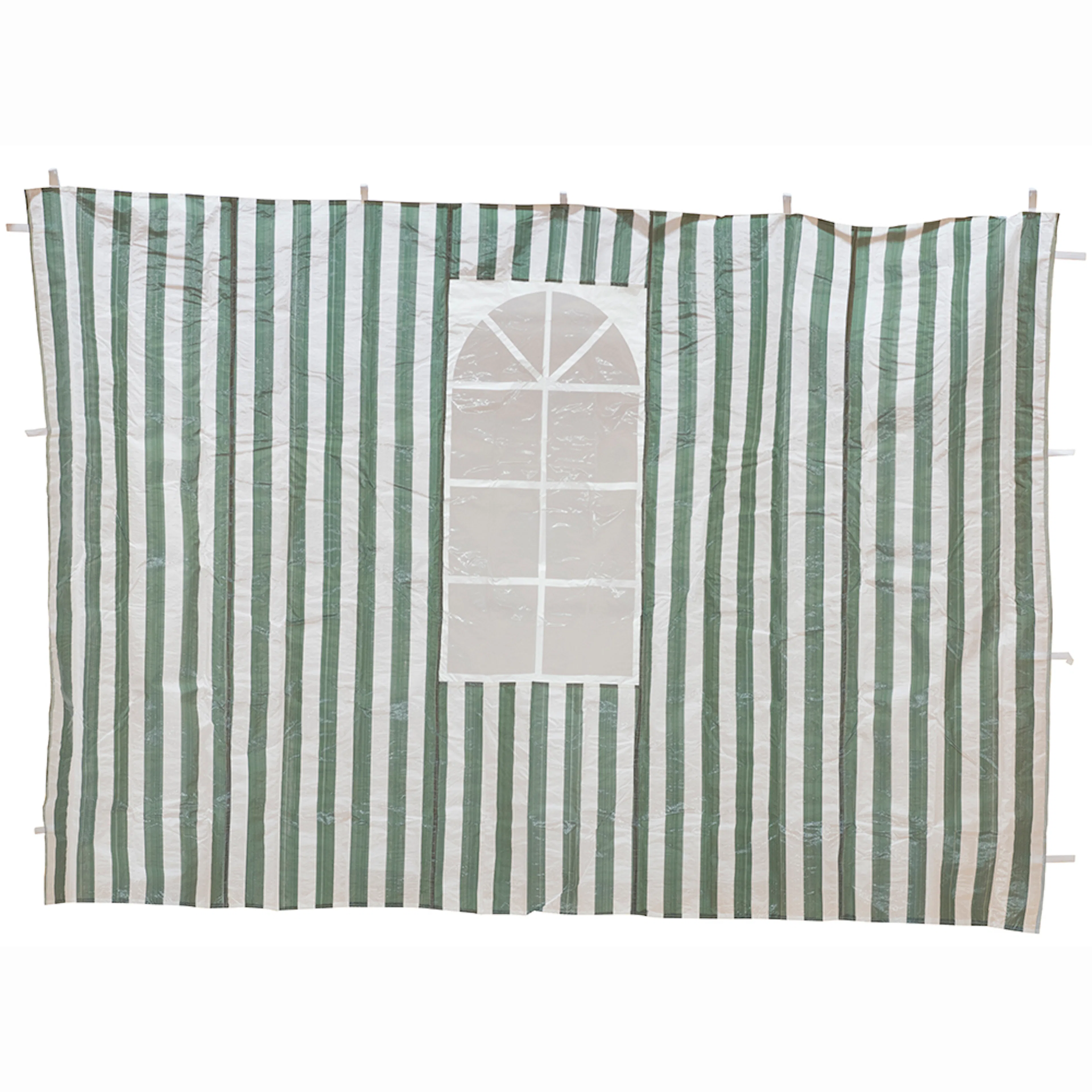 Paviljongväggar Hillerstorp 195x293 cm Grön/Vit