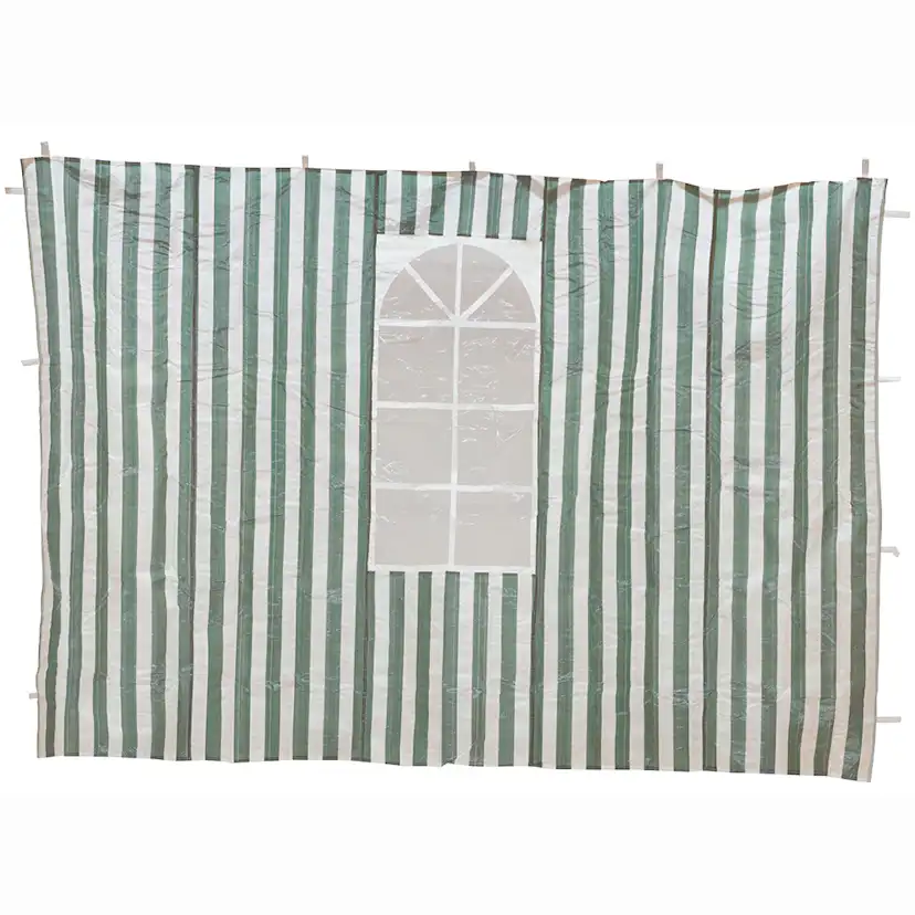 Paviljongväggar Hillerstorp 195x293 cm Grön/Vit