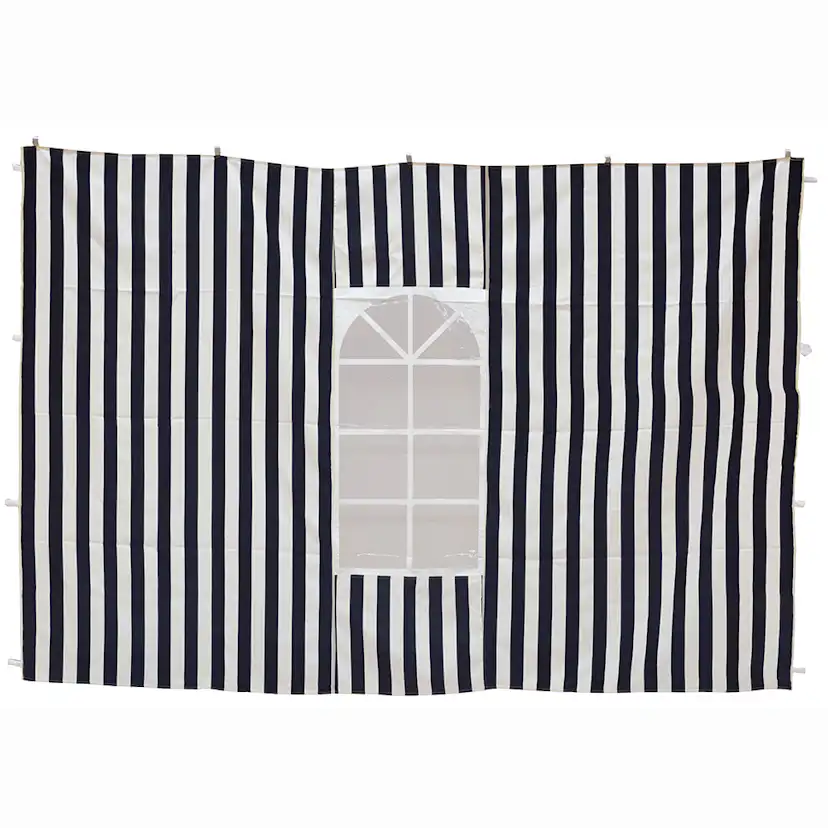 Paviljongväggar Hillerstorp 195x300 cm Blå/Vit
