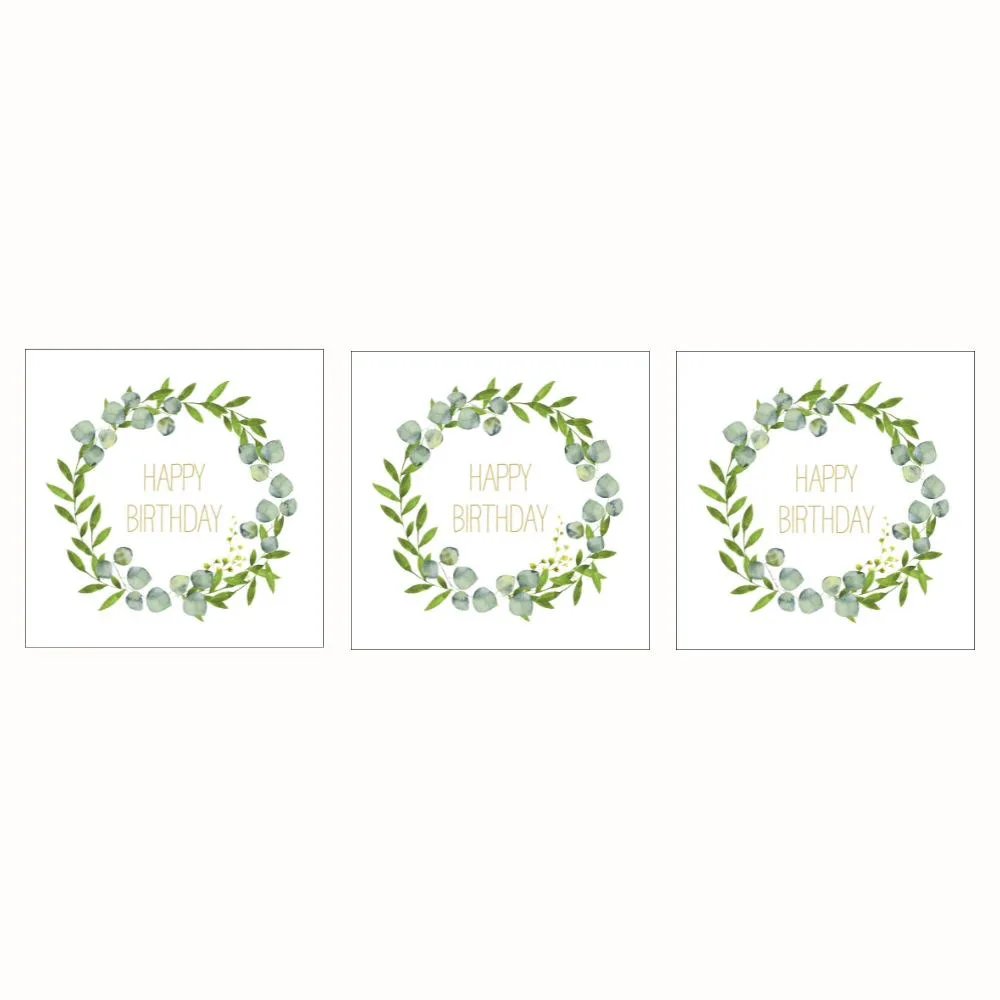 Servett Paperproducts Design Happy B´day 33x33 cm 3 st 20-pack