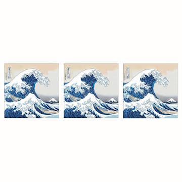 Servett Paperproducts Design The Great Wave 33x33 cm 3 st 20-pack