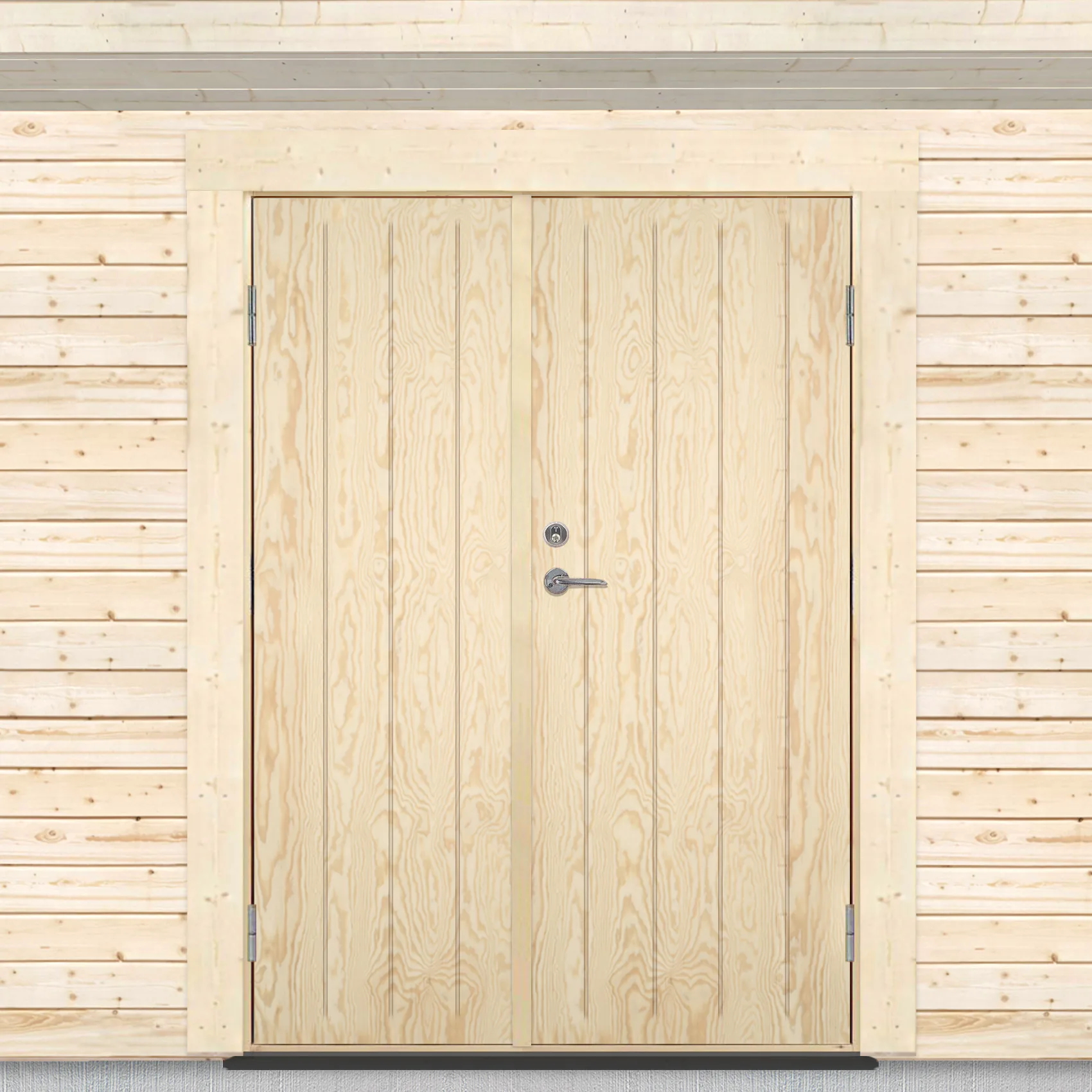 Pardörr Sveadörren Kall Obehandlad