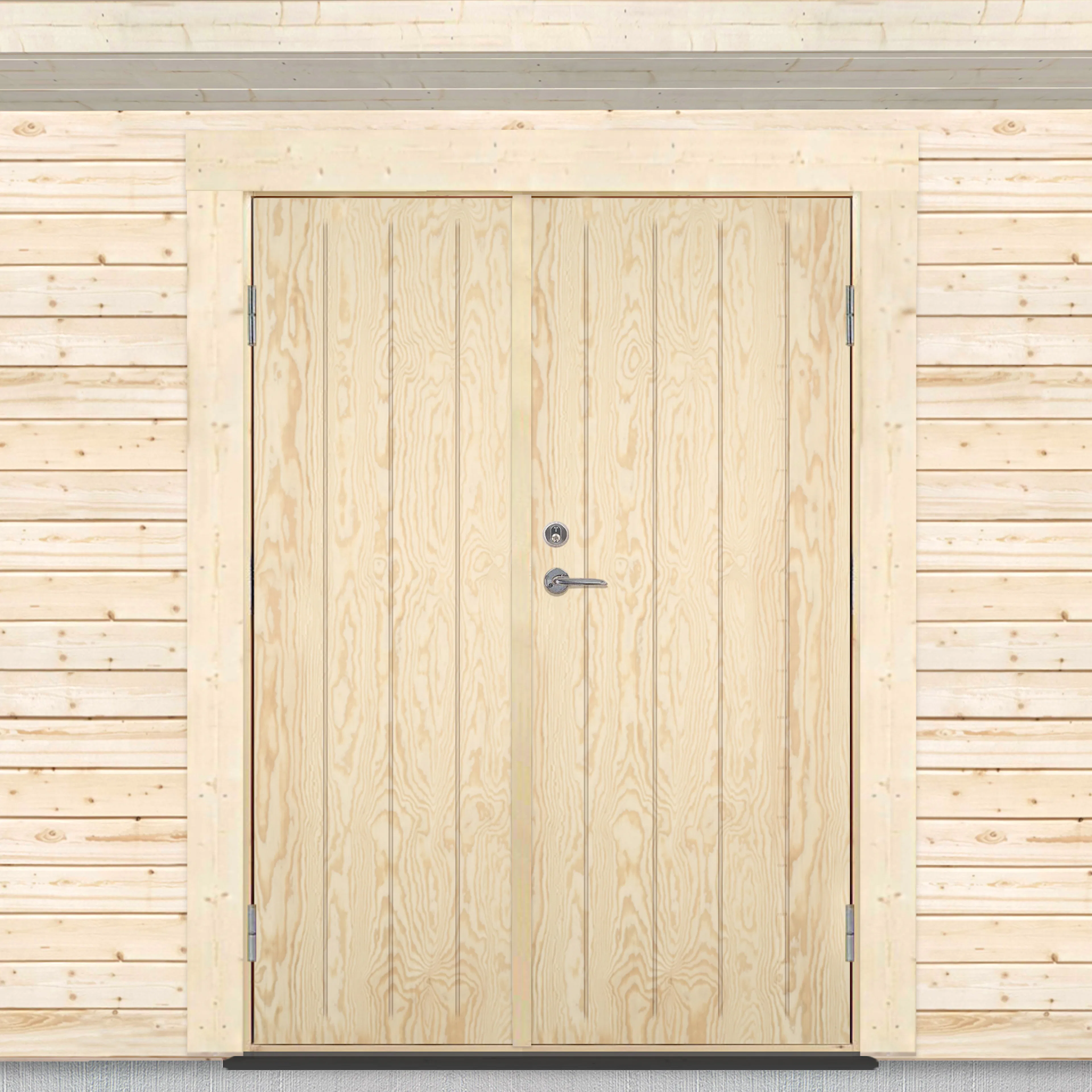 Pardörr Sveadörren Kall Obehandlad