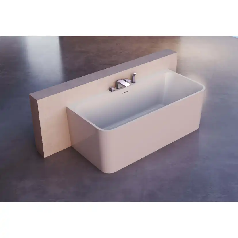 Badkar NOURK Sparkle mot Vägg 1700 mm