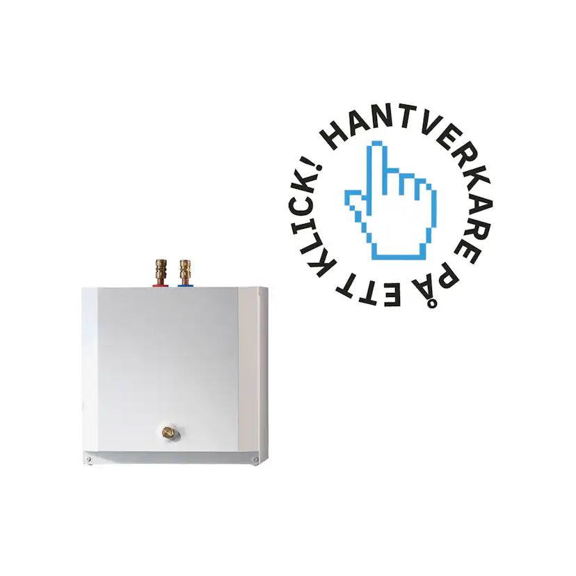 Installation Varmvattenberedare inkl. El med ROT