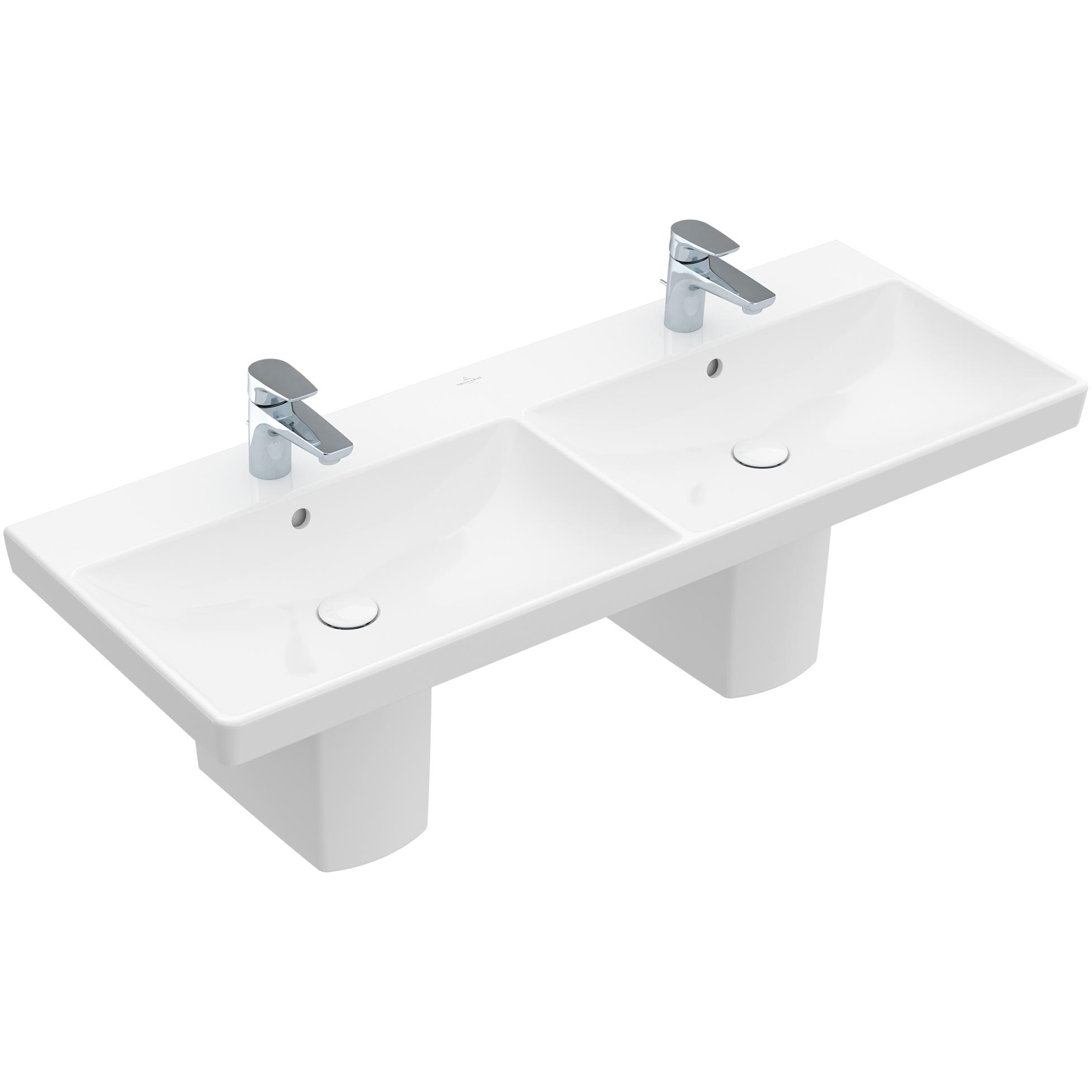 Dubbeltvättställ Villeroy & Boch Avento 1200 mm