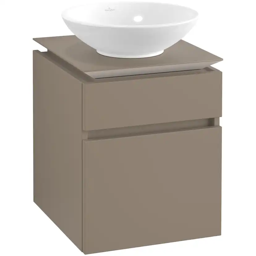 Tvättställsskåp Villeroy & Boch Legato 450 med 2 Lådor för Ytmonterat Tvättställ