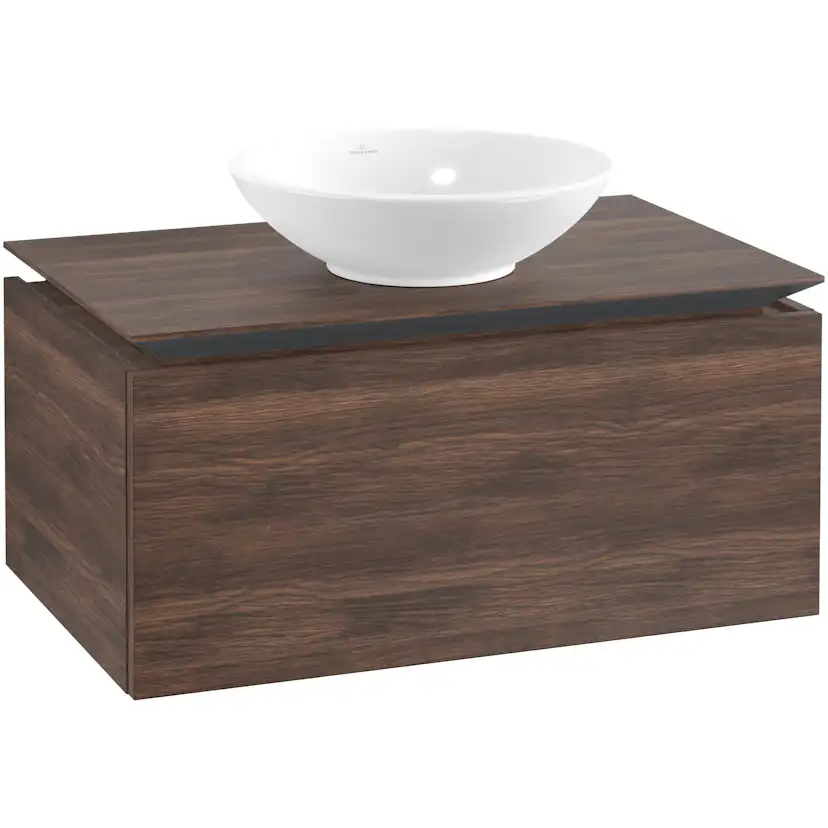 Tvättställsskåp Villeroy & Boch Legato Kompakt 800 med 1 Låda för Ytmonterat Tvättställ