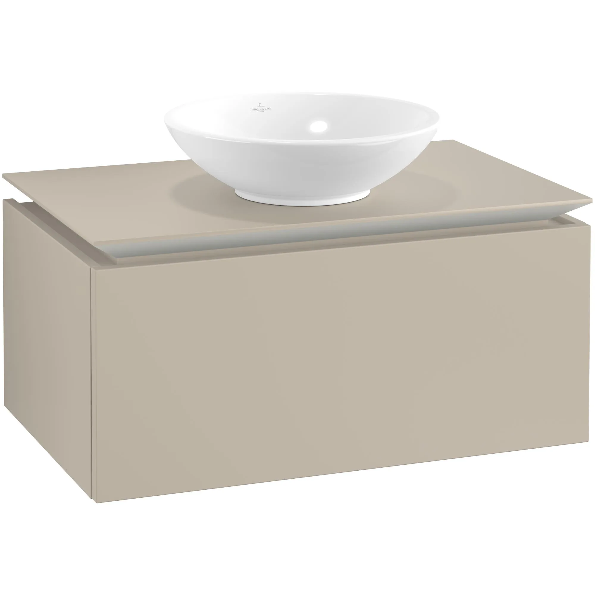 Tvättställsskåp Villeroy & Boch Legato Kompakt 800 med 1 Låda för Ytmonterat Tvättställ