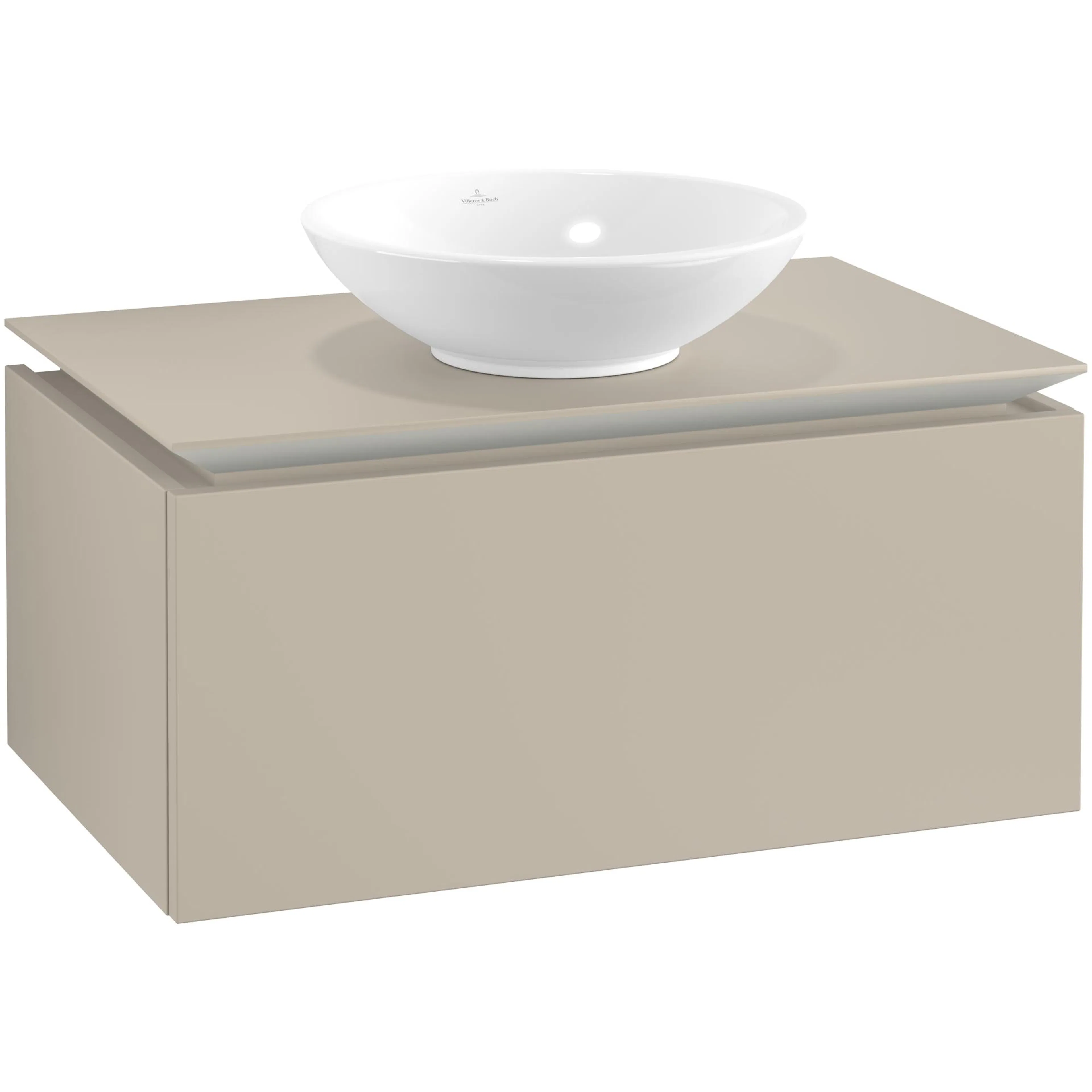 Tvättställsskåp Villeroy & Boch Legato Kompakt 800 med 1 Låda för Ytmonterat Tvättställ