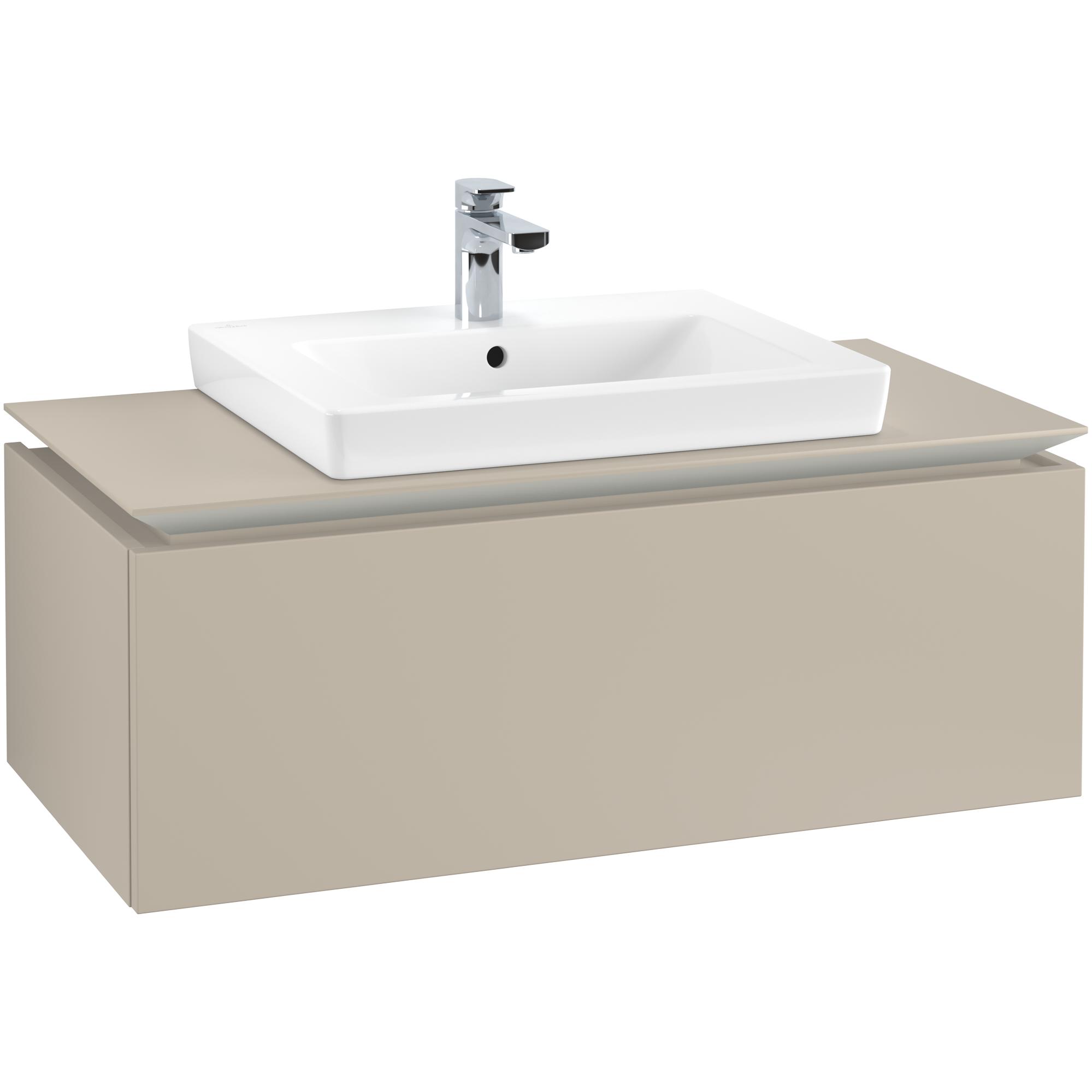 Tvättställsskåp Villeroy & Boch Legato Kompakt 1000 med 1 Låda för Tvättställ från Finion & Subway