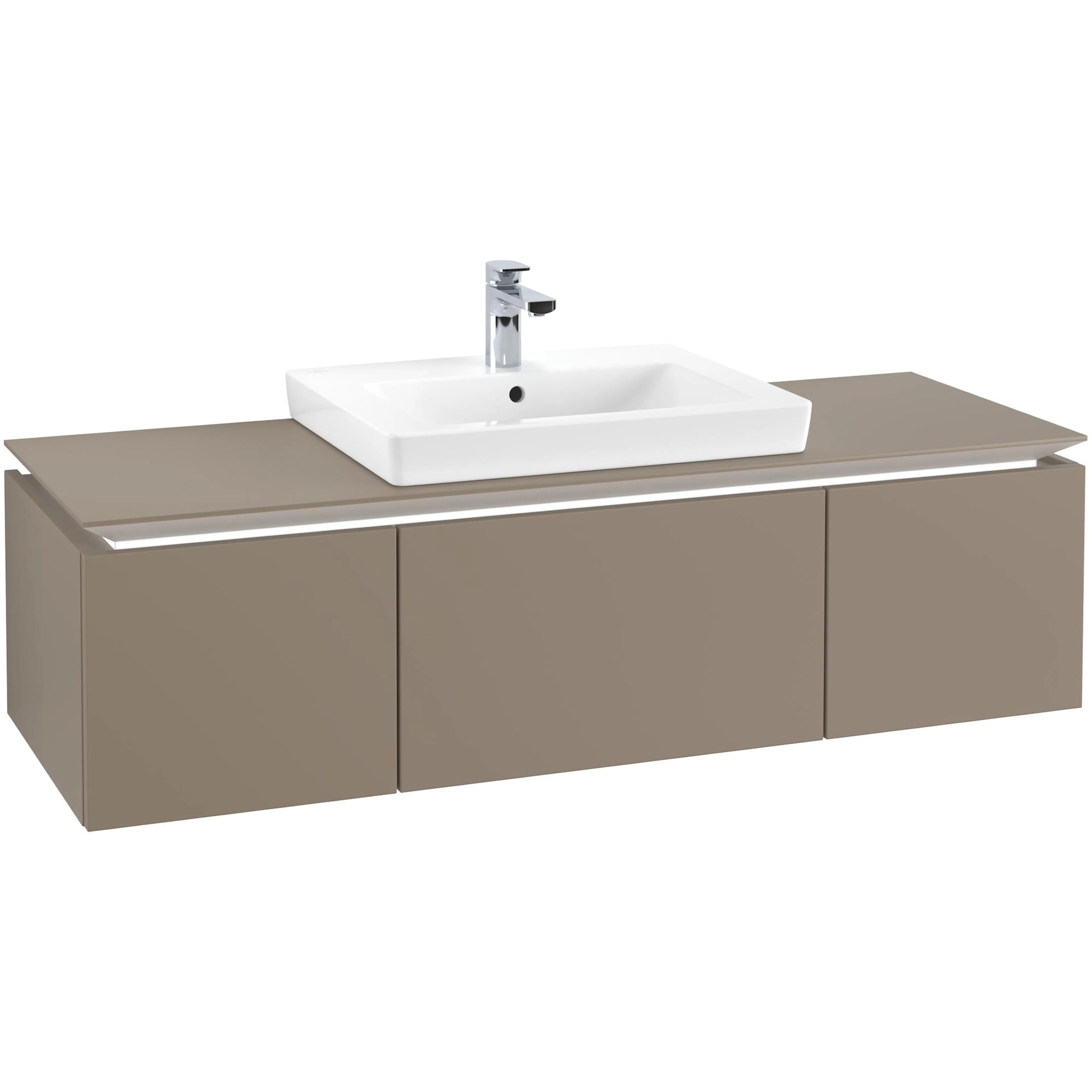 Tvättställsskåp Villeroy & Boch Legato Kompakt med 3 Lådor för Tvättställ