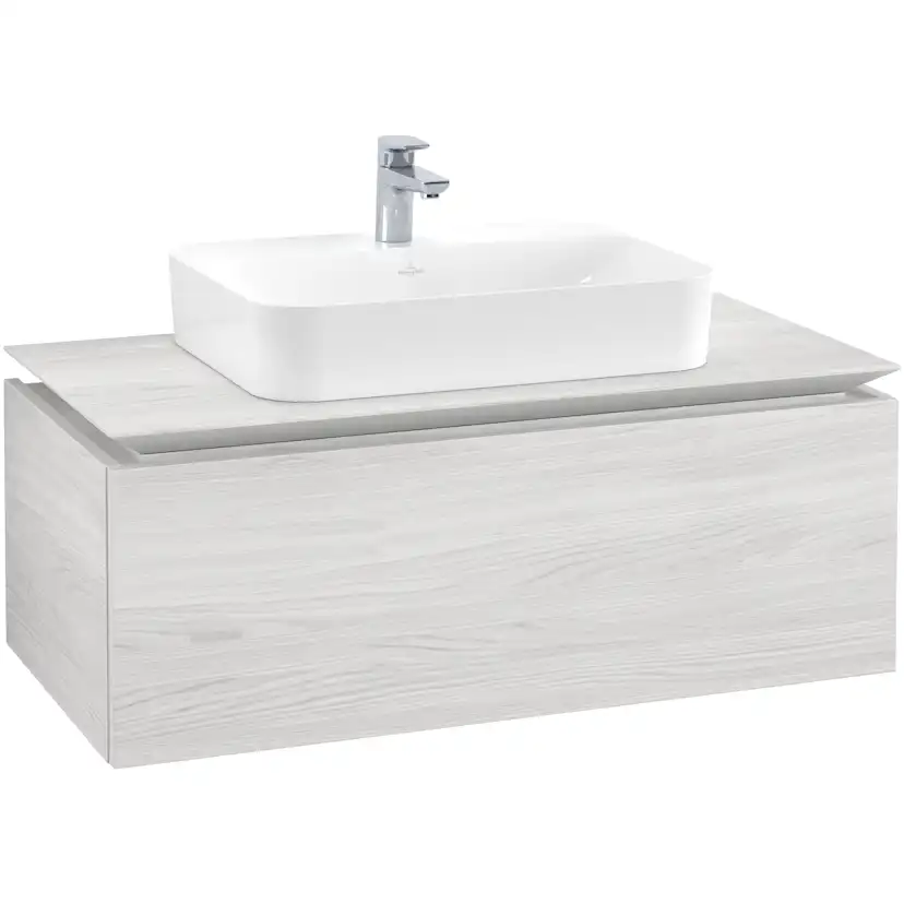 Tvättställsskåp Villeroy & Boch Legato Kompakt med 1 Låda för Ytmonterat Tvättställ från Finion & Memento