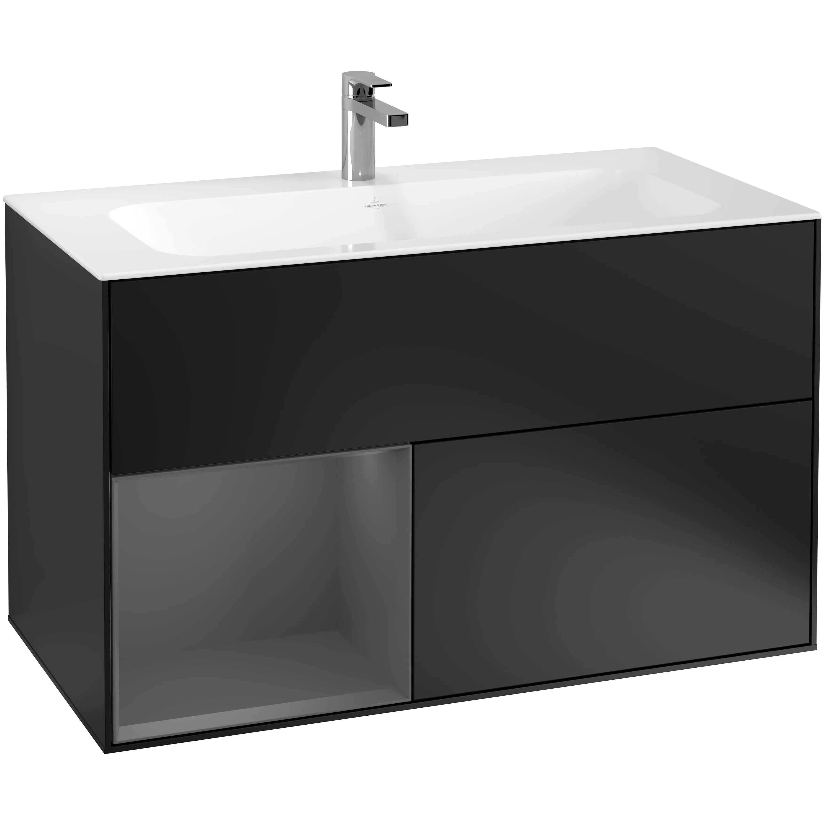 Tvättställsskåp Villeroy & Boch Finion med 2 Lådor och Hylla för Inbyggt Tvättställ