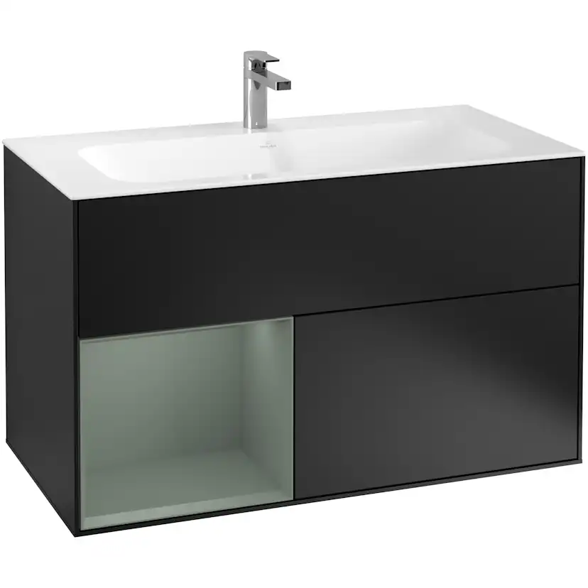 Tvättställsskåp Villeroy & Boch Finion med 2 Lådor och Hylla för Inbyggt Tvättställ