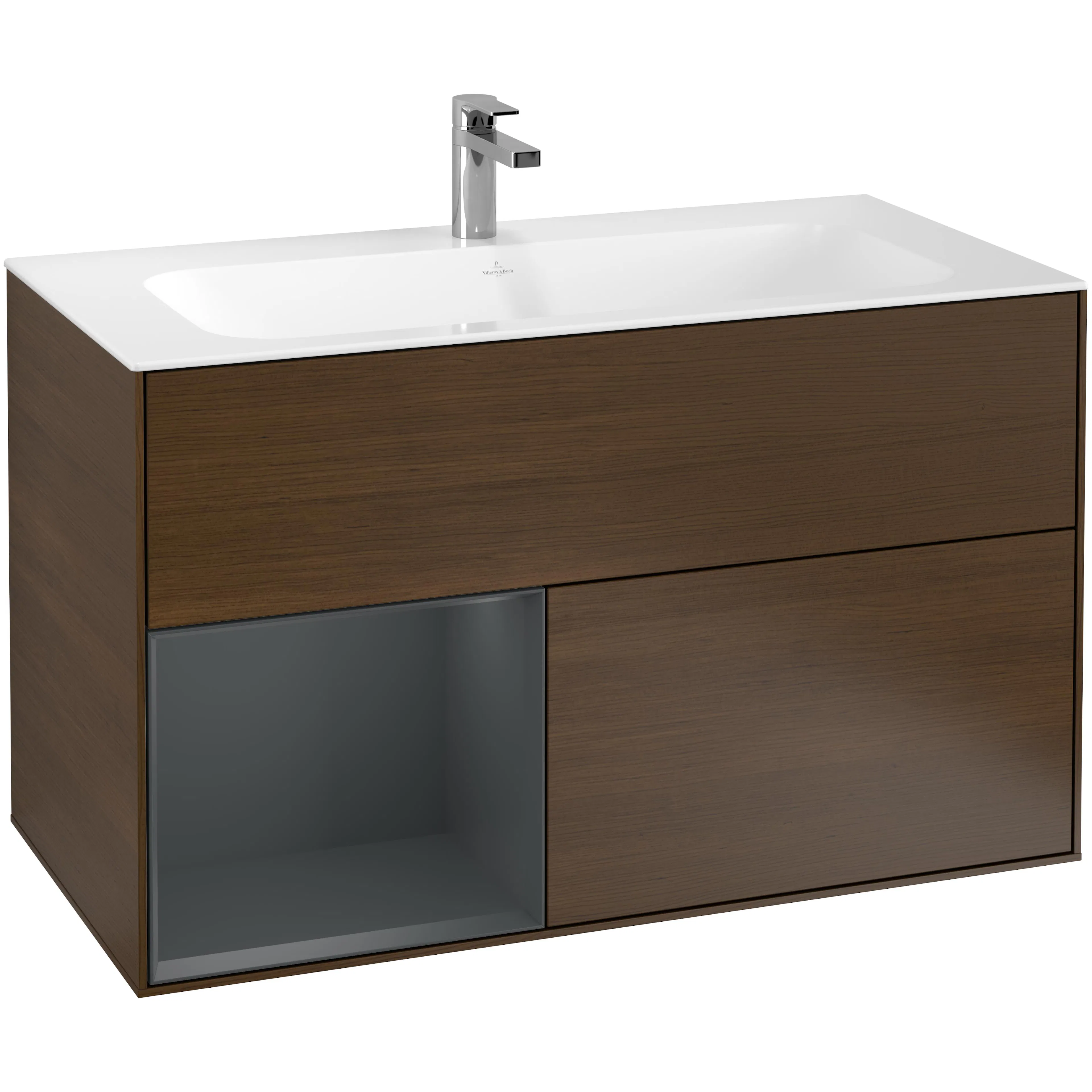 Tvättställsskåp Villeroy & Boch Finion med 2 Lådor och Hylla för Inbyggt Tvättställ