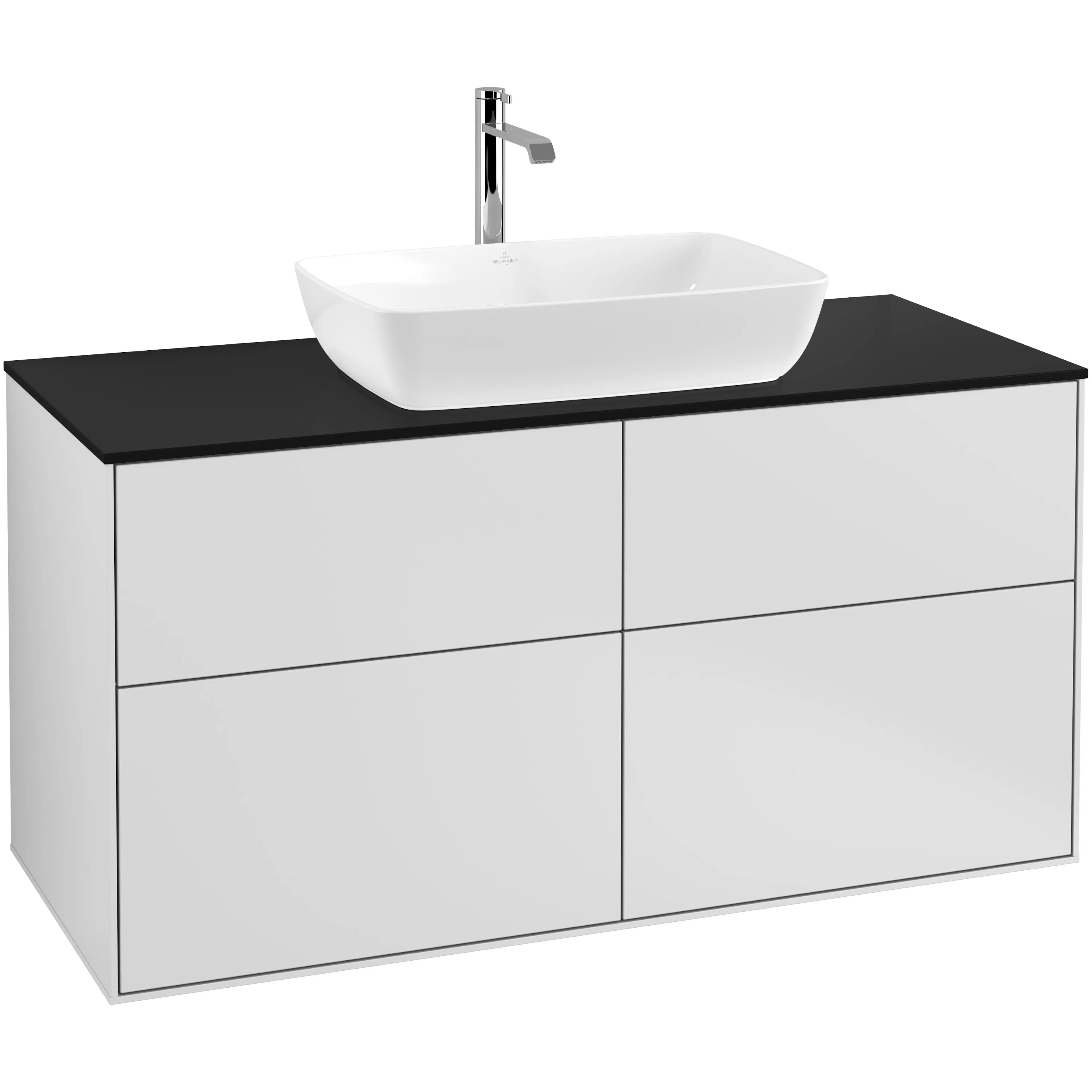 Tvättställsskåp Villeroy & Boch Finion med 4 Lådor och Bänkskiva för Fristående Tvättställ från Artis & Collaro