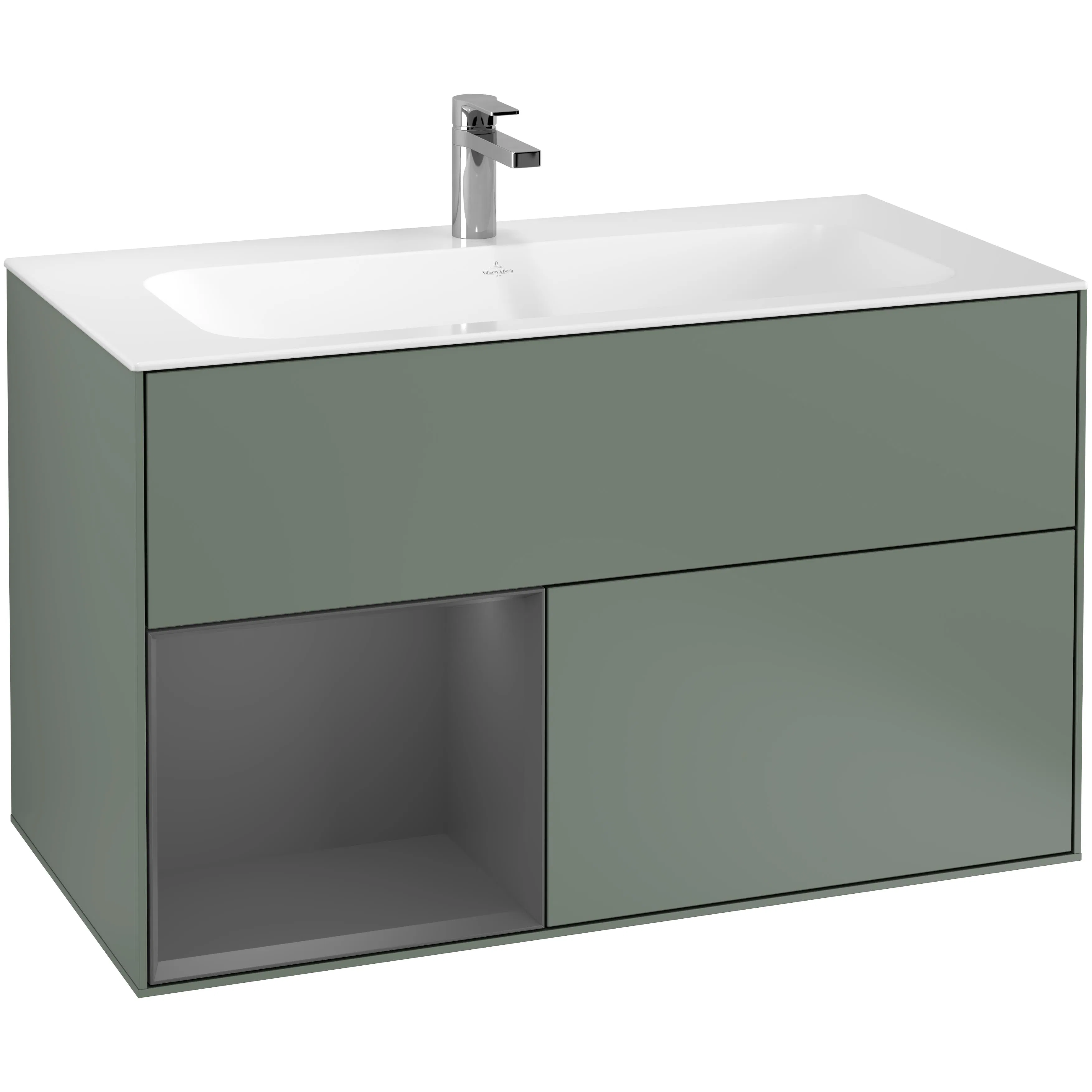 Tvättställsskåp Villeroy & Boch Finion med 2 Lådor och Hylla för Inbyggt Tvättställ