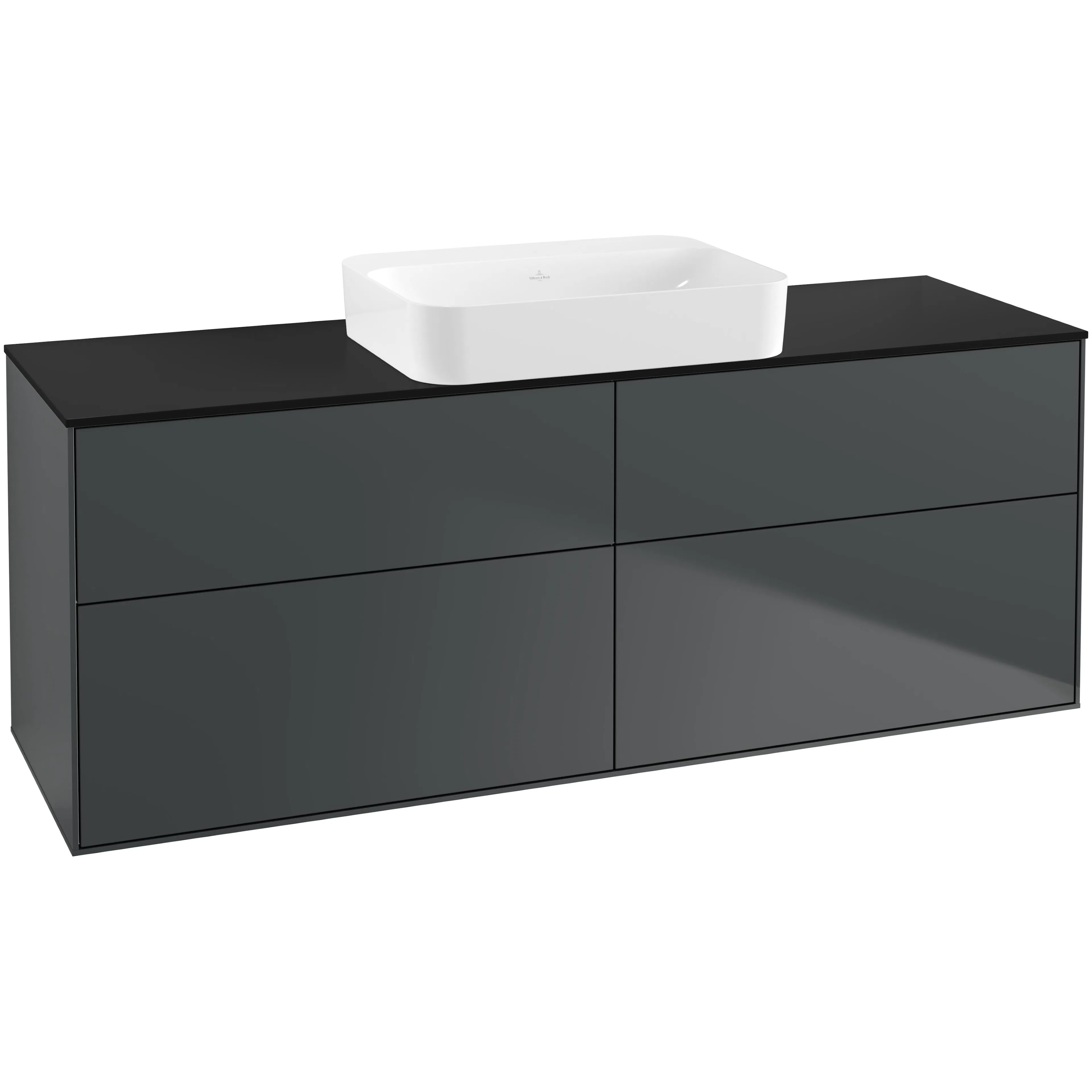 Tvättställsskåp Villeroy & Boch Finion med 4 Lådor och Bänkskiva för Fristående Tvättställ