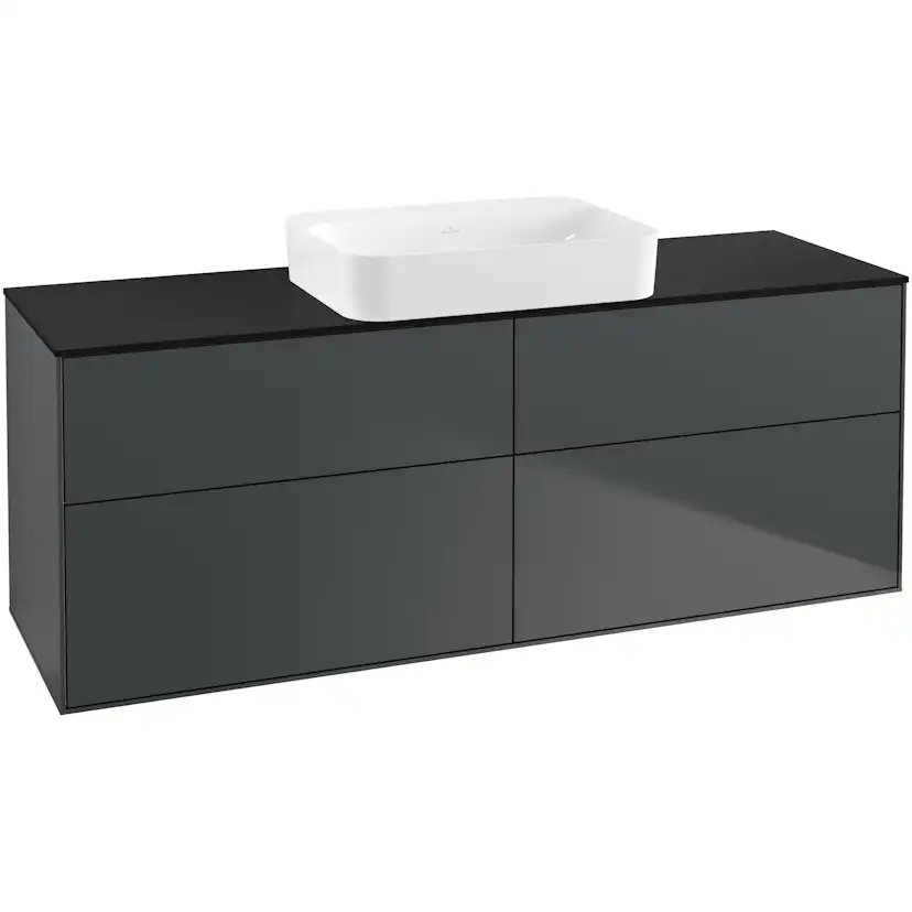 Tvättställsskåp Villeroy & Boch Finion med 4 Lådor och Bänkskiva för Fristående Tvättställ