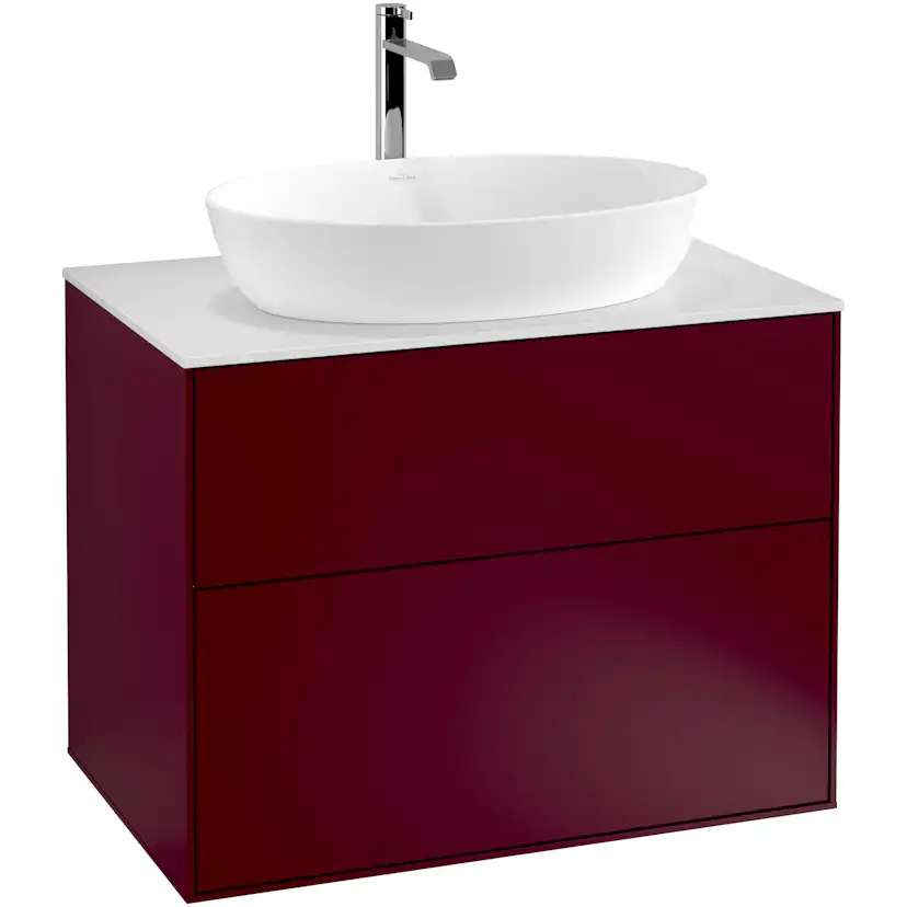 Tvättställsskåp Villeroy & Boch Finion med 2 Lådor och Bänkskiva för Fristående Tvättställ från Artis & Collaro